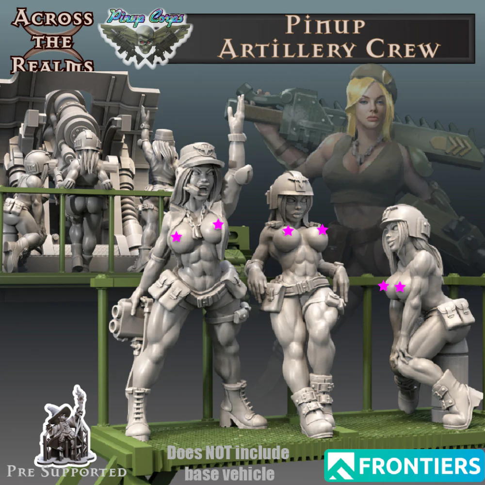 Pinup Artillery Crew - Image 3