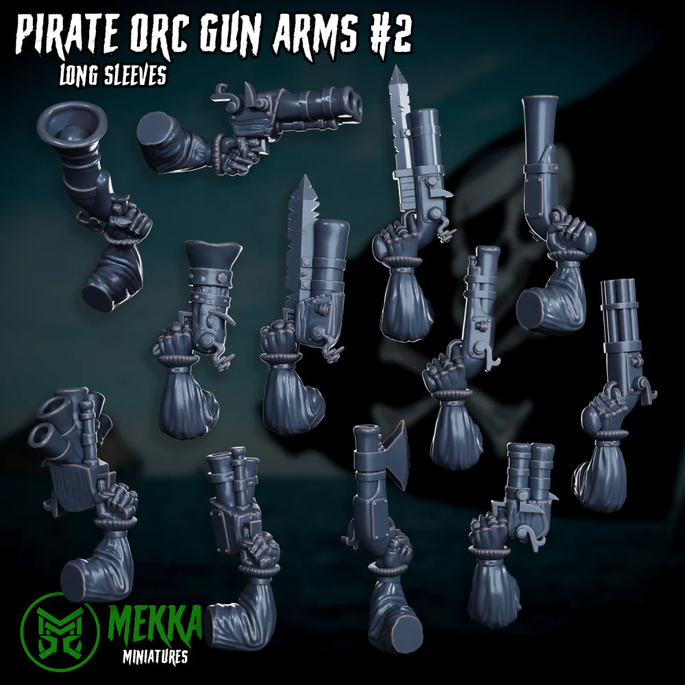Pirate Orc Guns Set 2 - Image 2