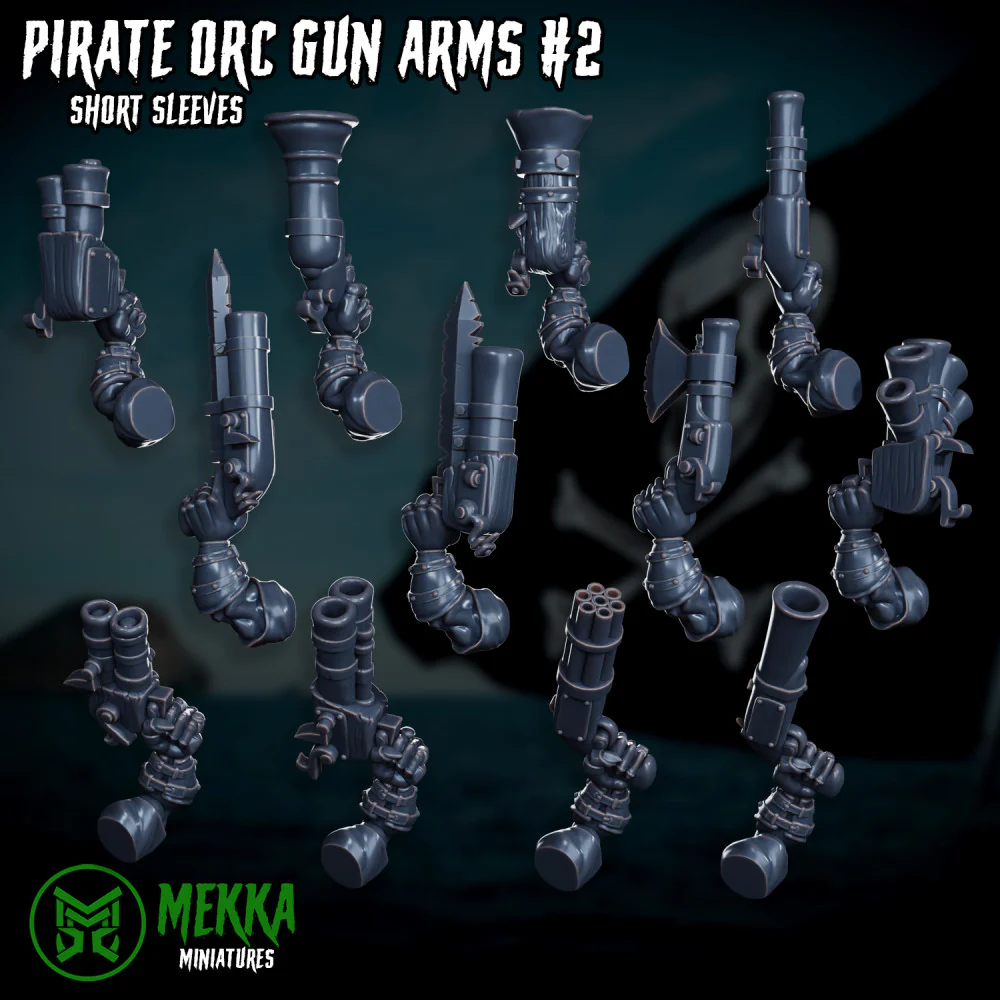 Pirate Orc Guns Set 2 - Image 3