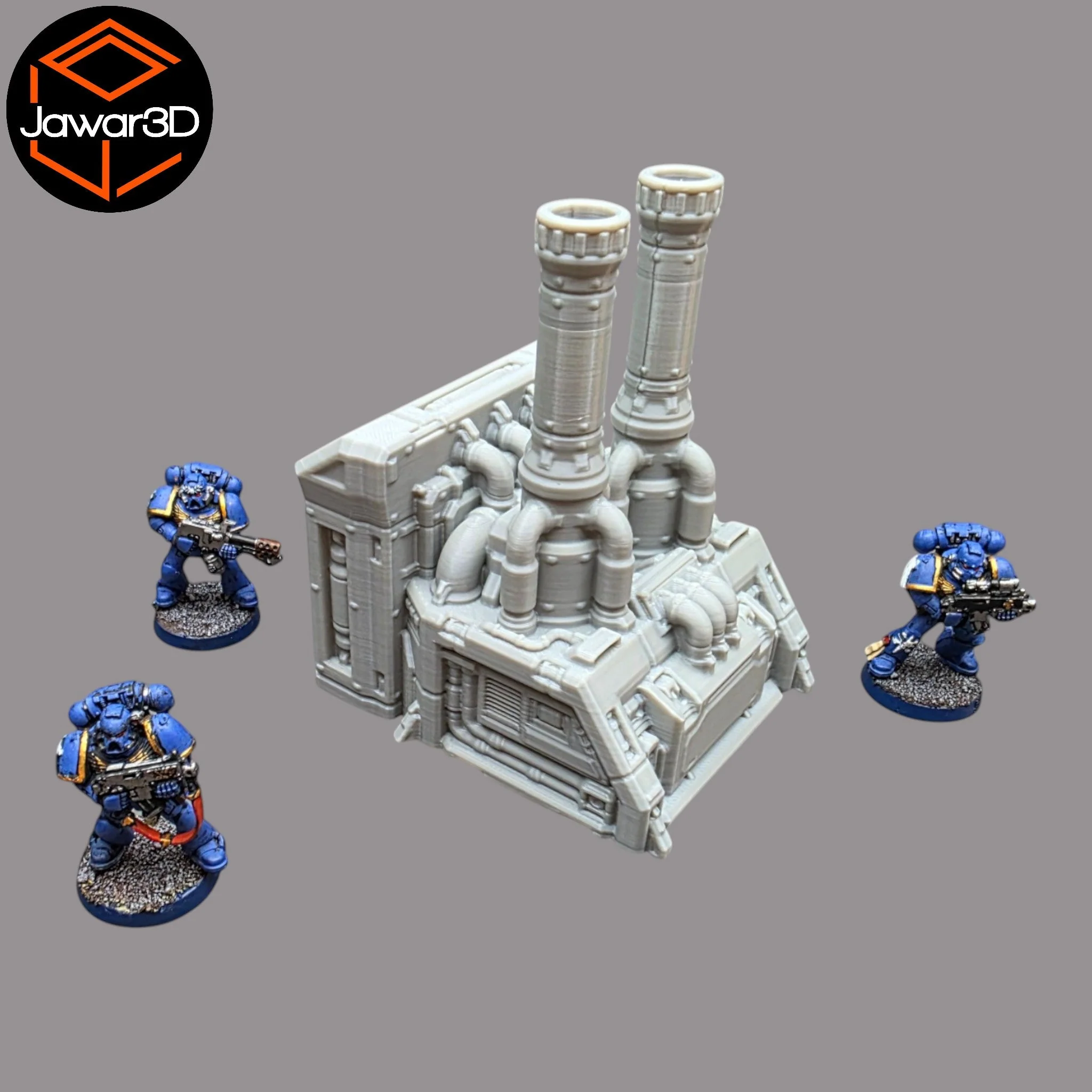 Production Reactor - 28mm Wargaming Scatter Terrain Scenery Tabletop Miniature