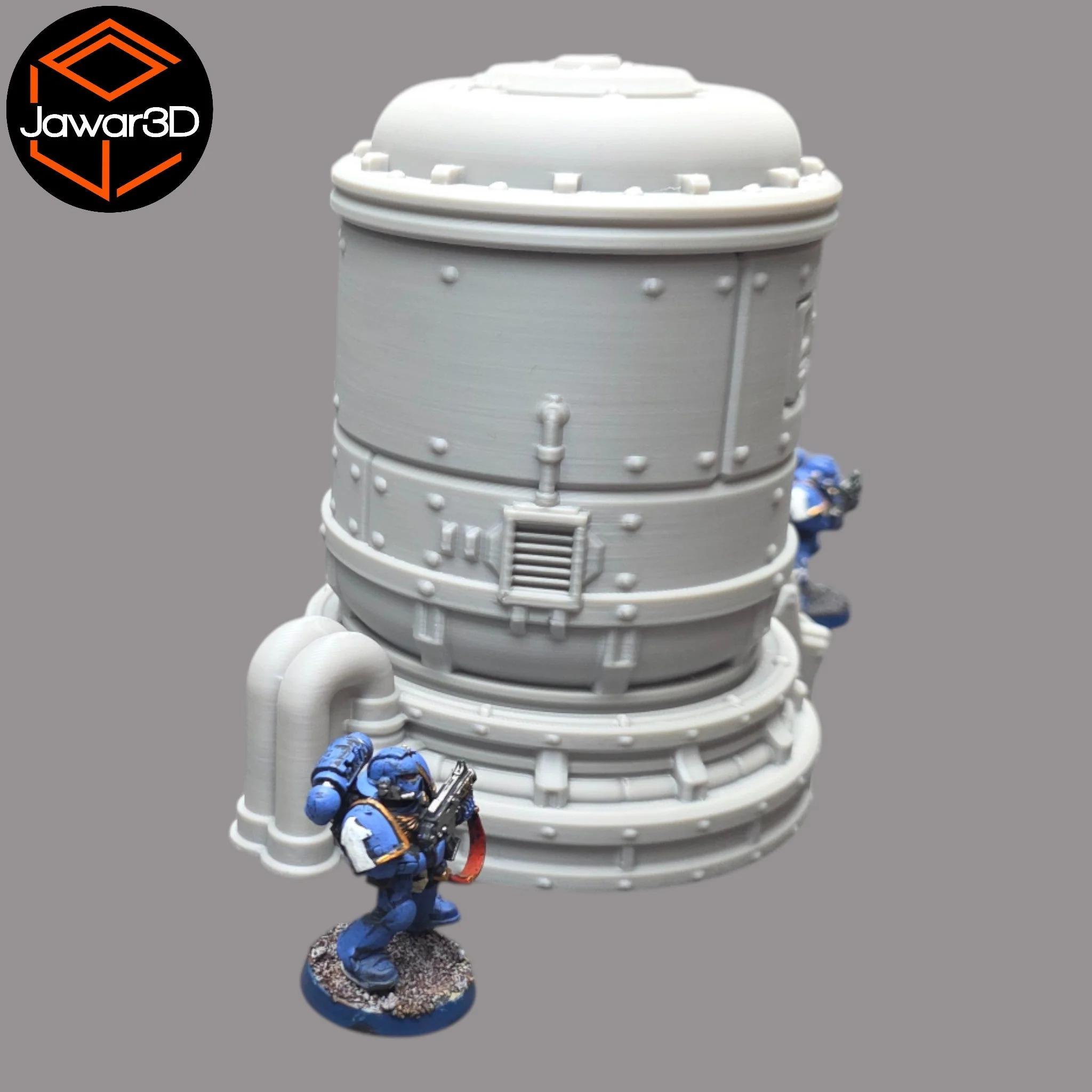 Production Silo - 28mm Wargaming Scatter Terrain Scenery Tabletop