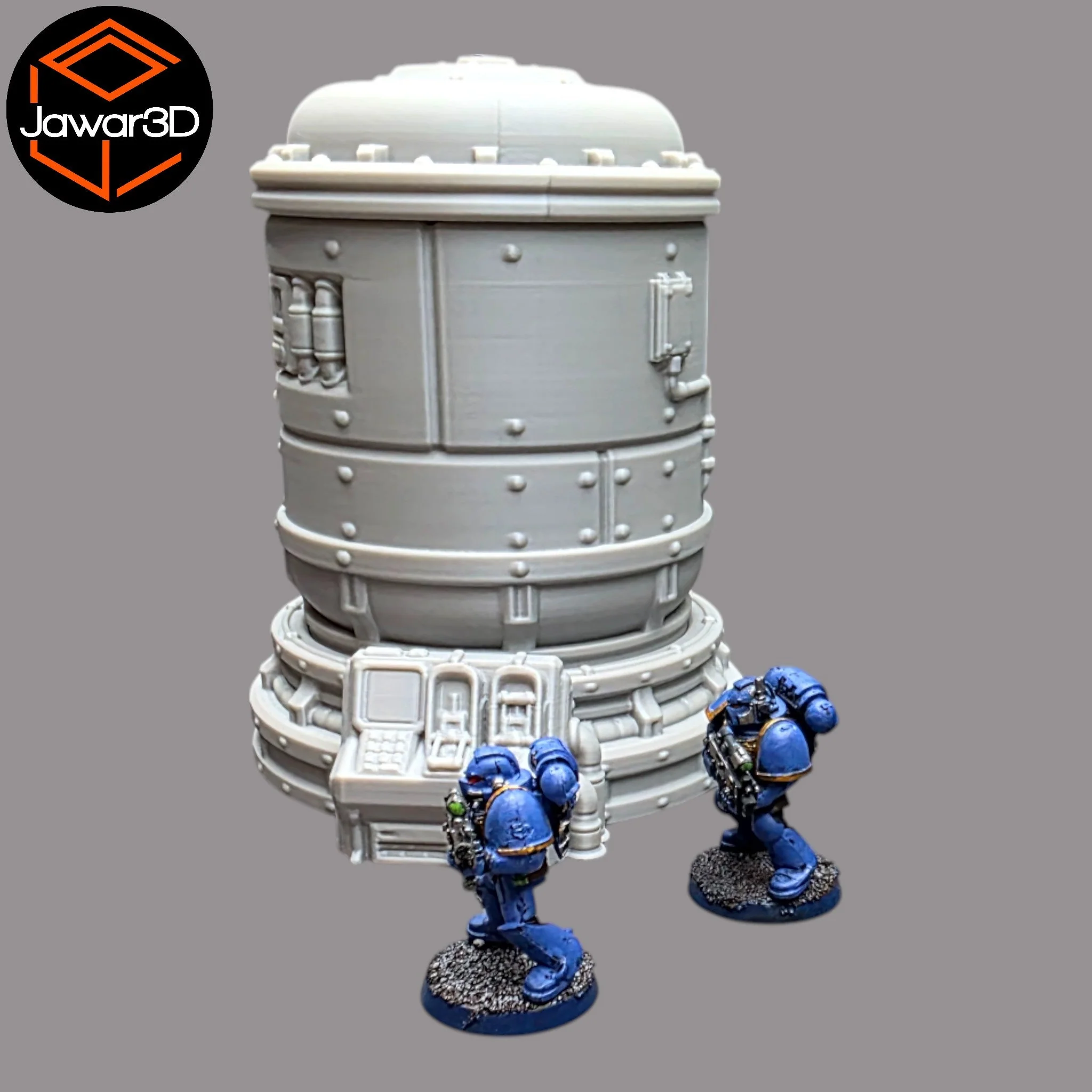 Production Silo - 28mm Wargaming Scatter Terrain Scenery Tabletop - Image 2