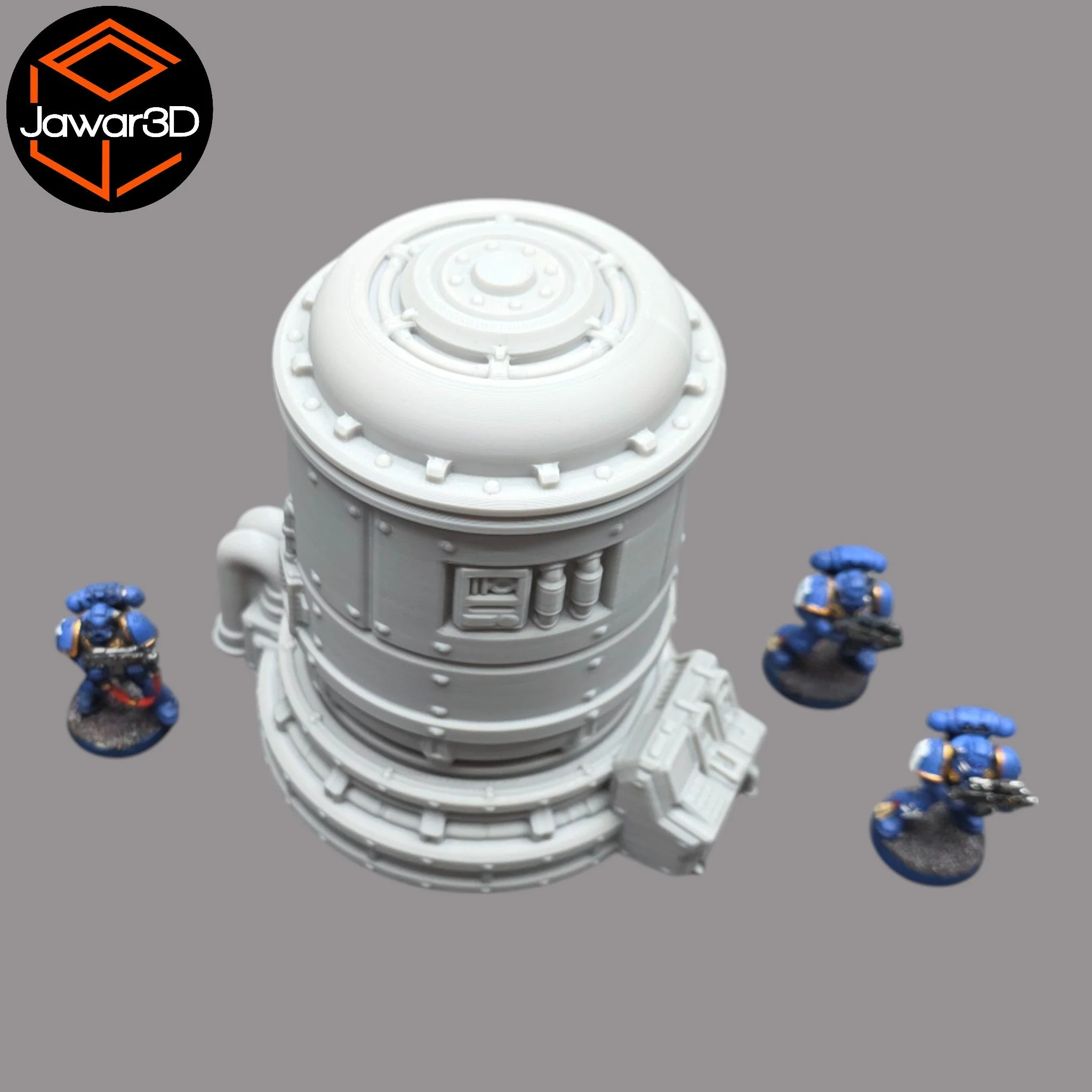 Production Silo - 28mm Wargaming Scatter Terrain Scenery Tabletop - Image 3