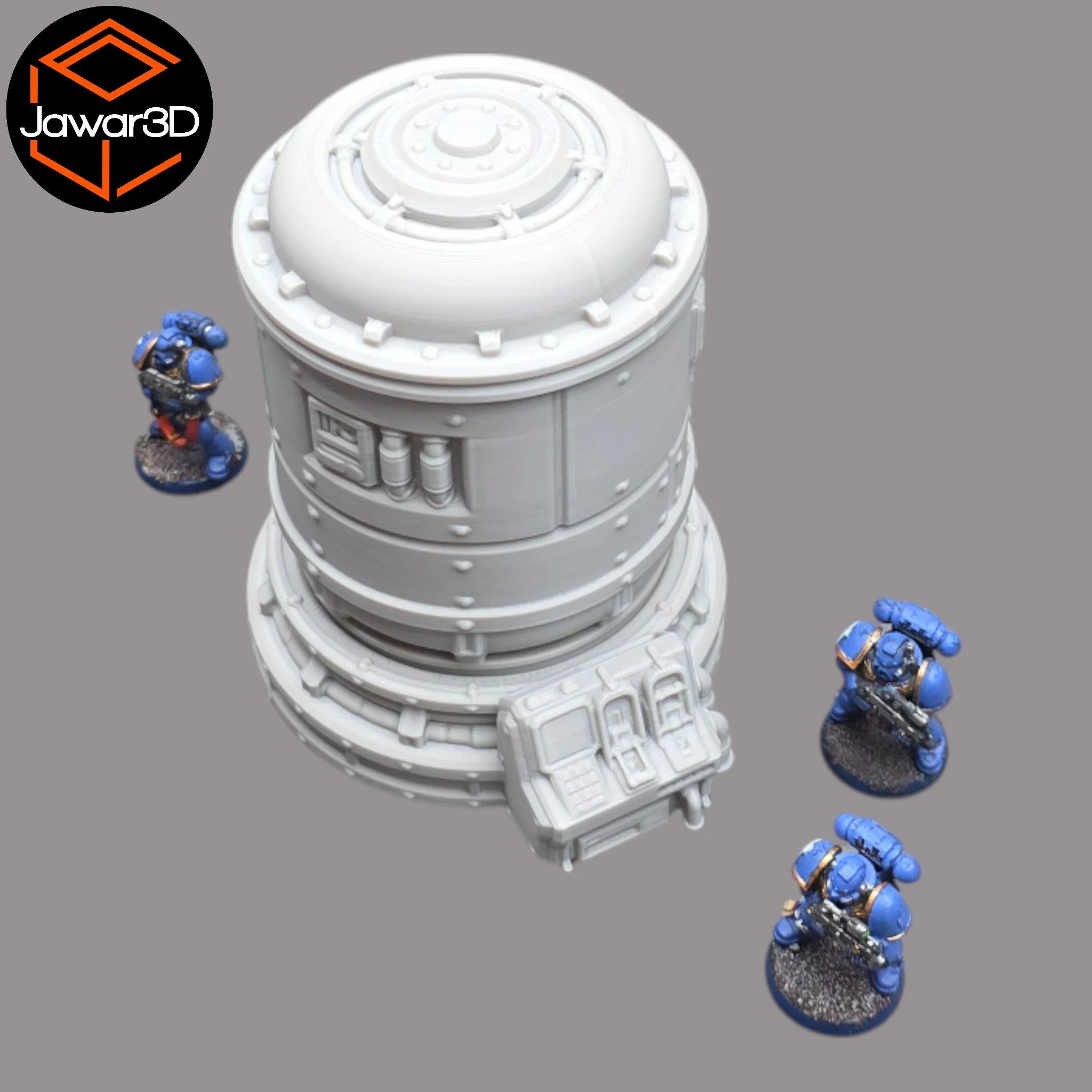 Production Silo - 28mm Wargaming Scatter Terrain Scenery Tabletop - Image 6