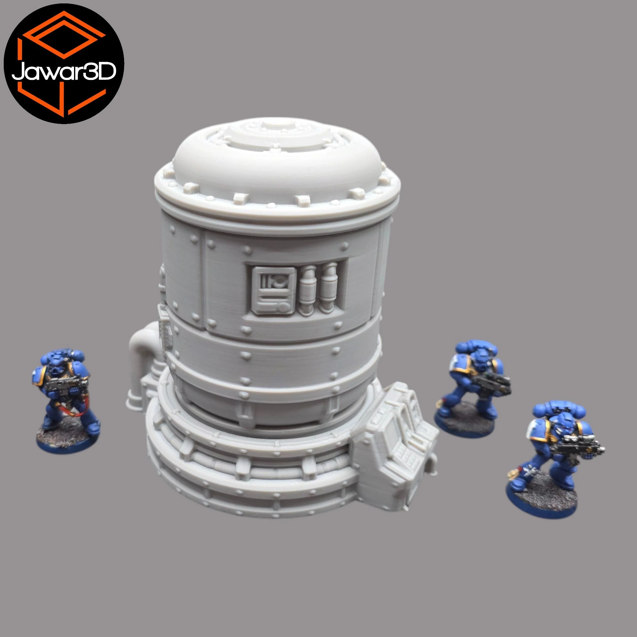Production Silo - 28mm Wargaming Scatter Terrain Scenery Tabletop - Image 7