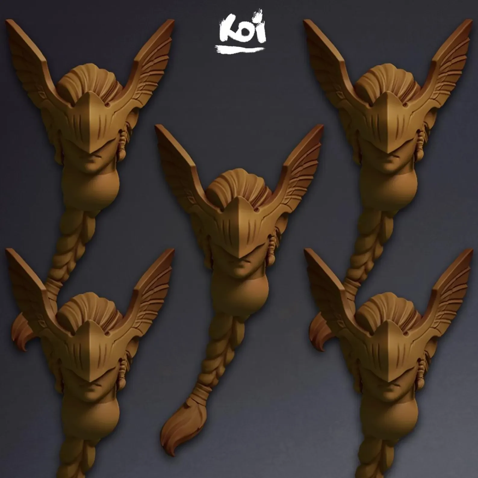 Ravenwings Type 4 - Miniature heads