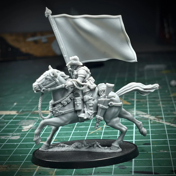 Rough Rider banners and bugle - Image 2