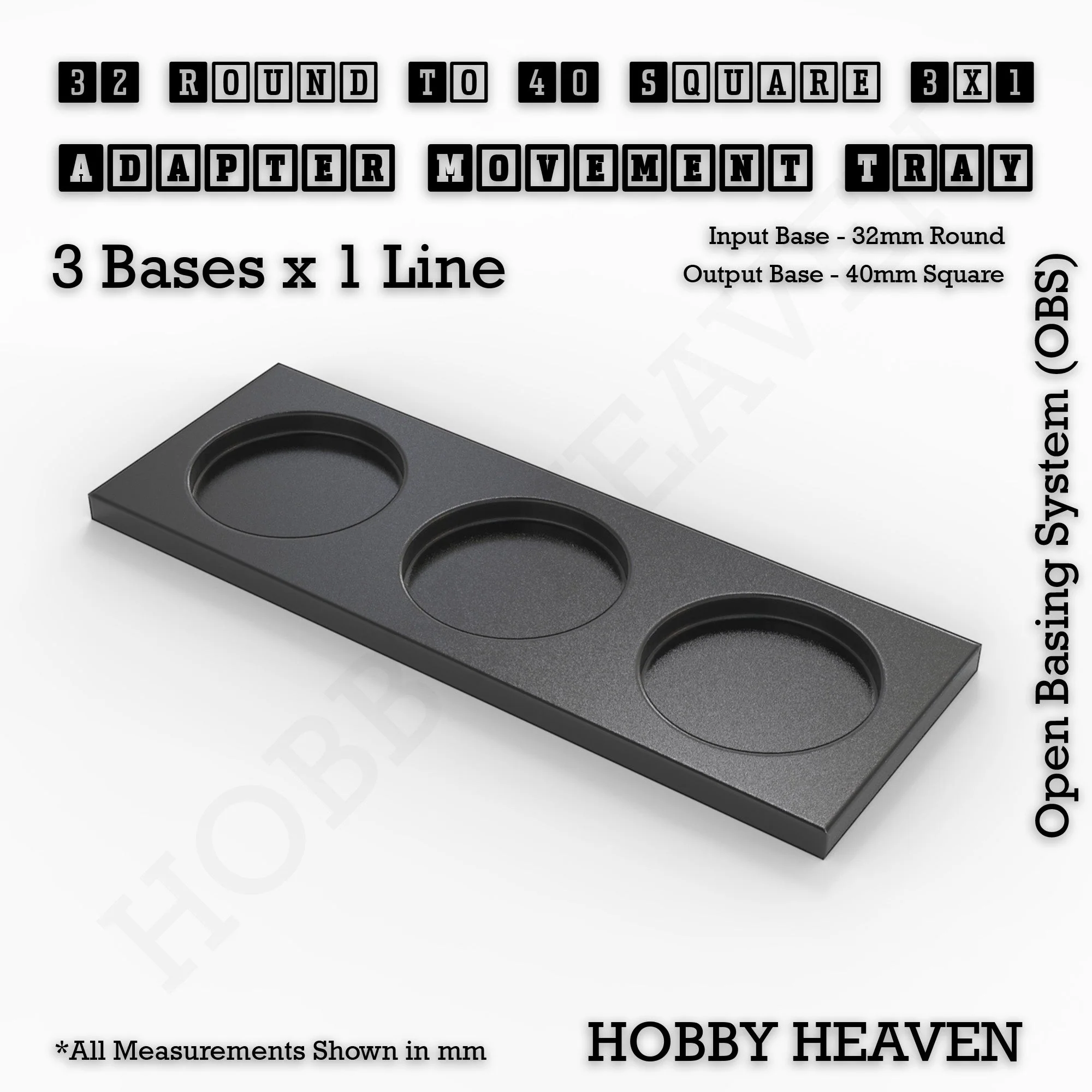 Round to Square Movement Trays Adapters for Tabletop Games - Image 136
