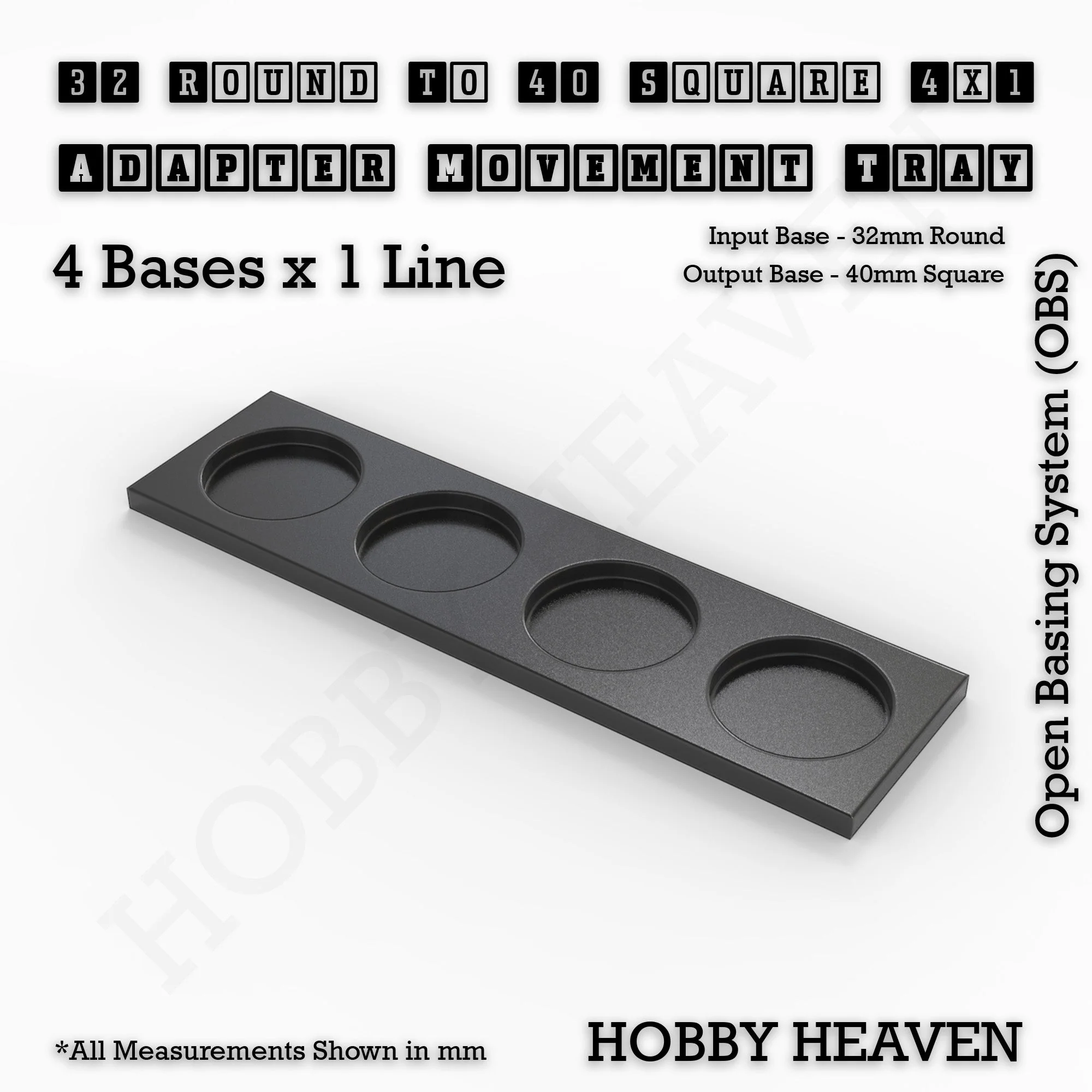 Round to Square Movement Trays Adapters for Tabletop Games - Image 142