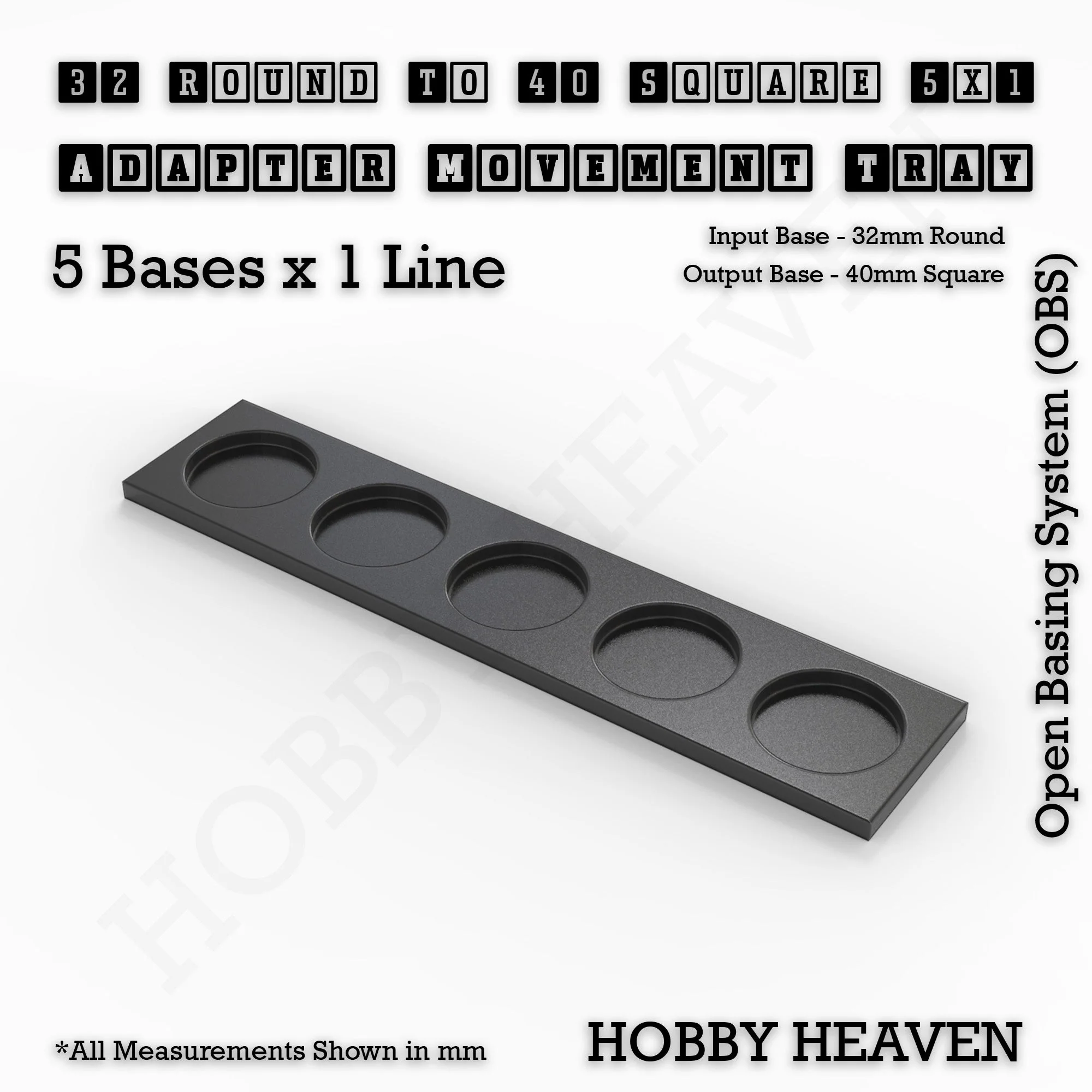 Round to Square Movement Trays Adapters for Tabletop Games - Image 149