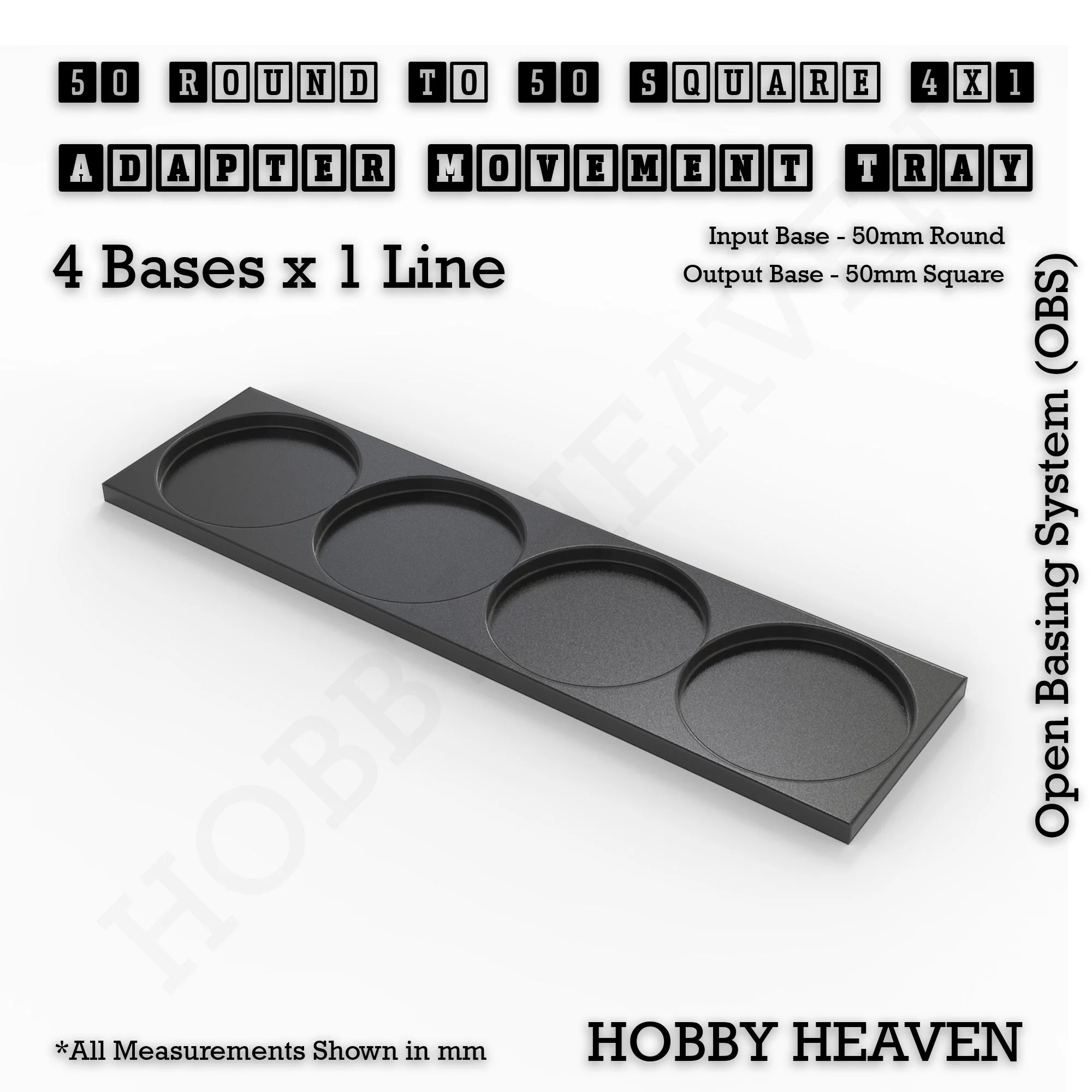 Round to Square Movement Trays Adapters for Tabletop Games - Image 195