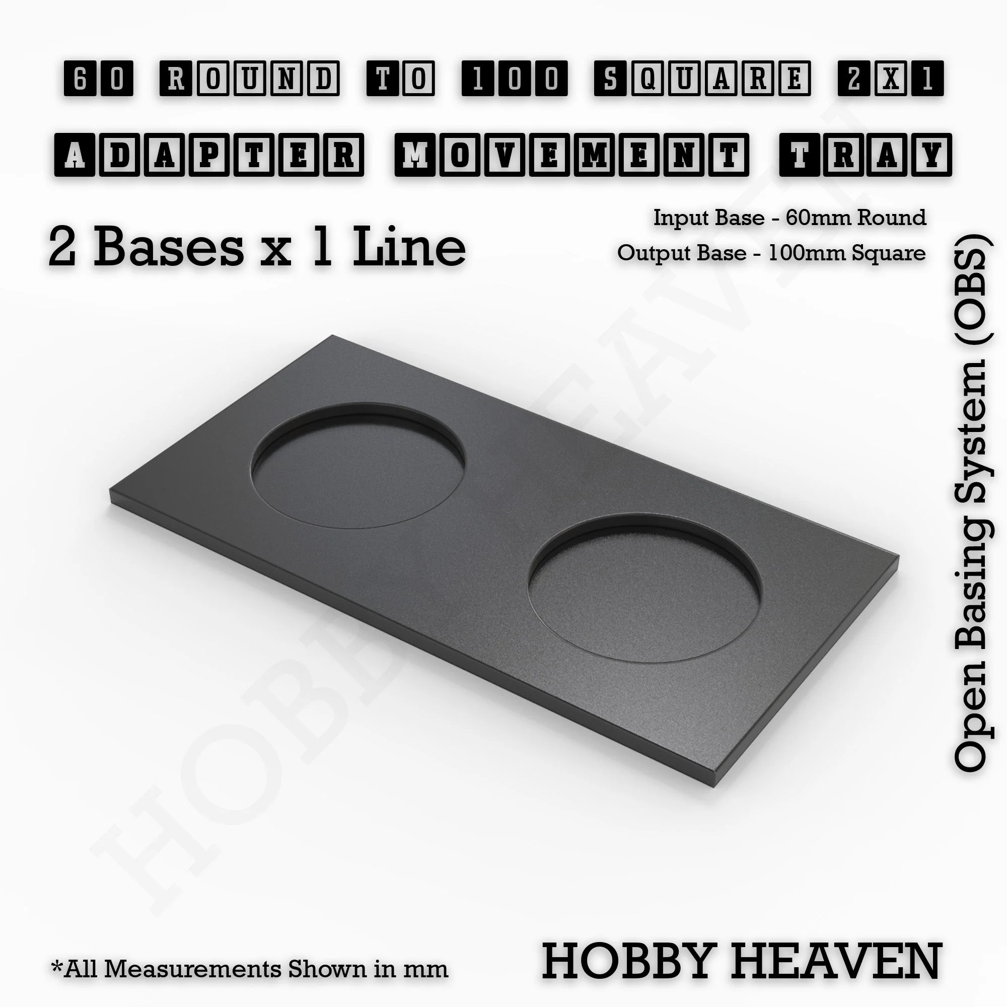 Round to Square Movement Trays Adapters for Tabletop Games - Image 202