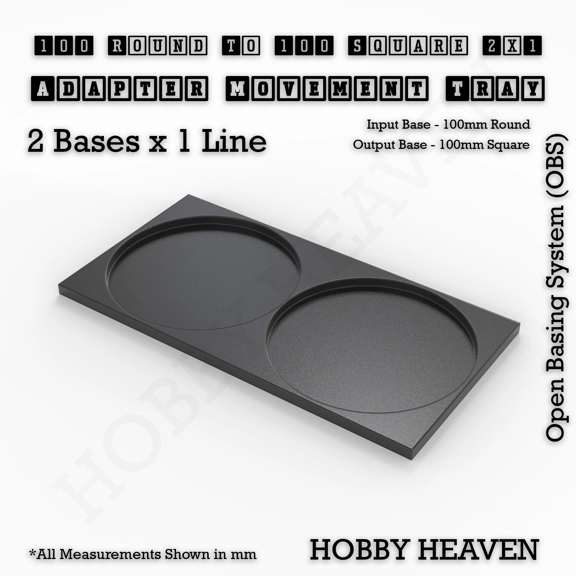 Round to Square Movement Trays Adapters for Tabletop Games - Image 205