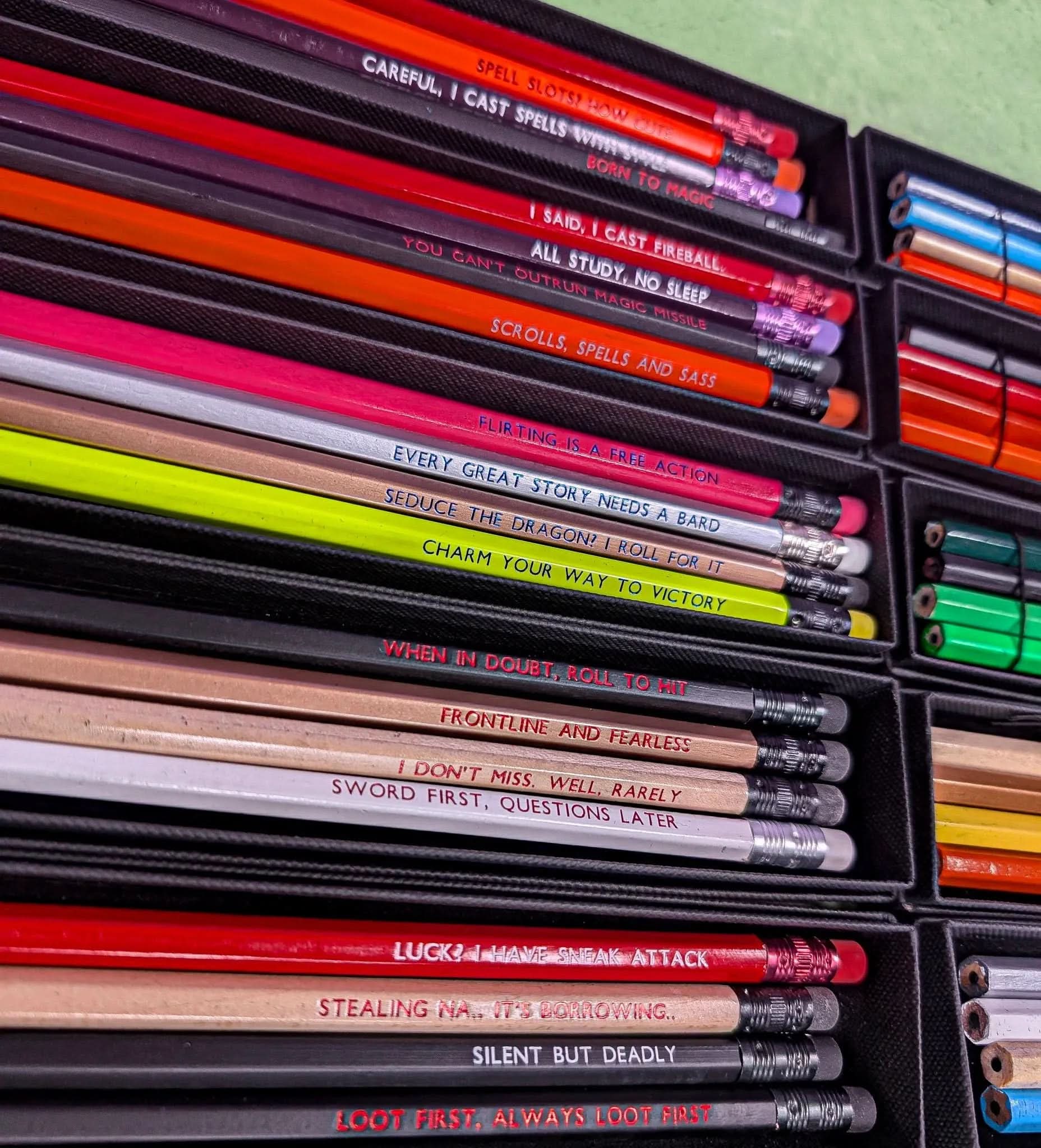 RPG Class Pencils | Class Specific Accessories - Image 2