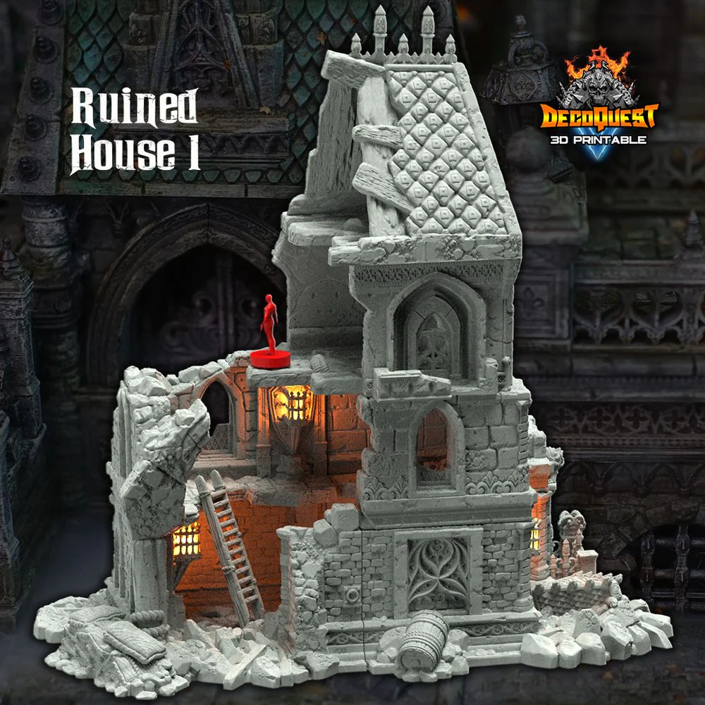 Ruined noble house 1 - Image 4