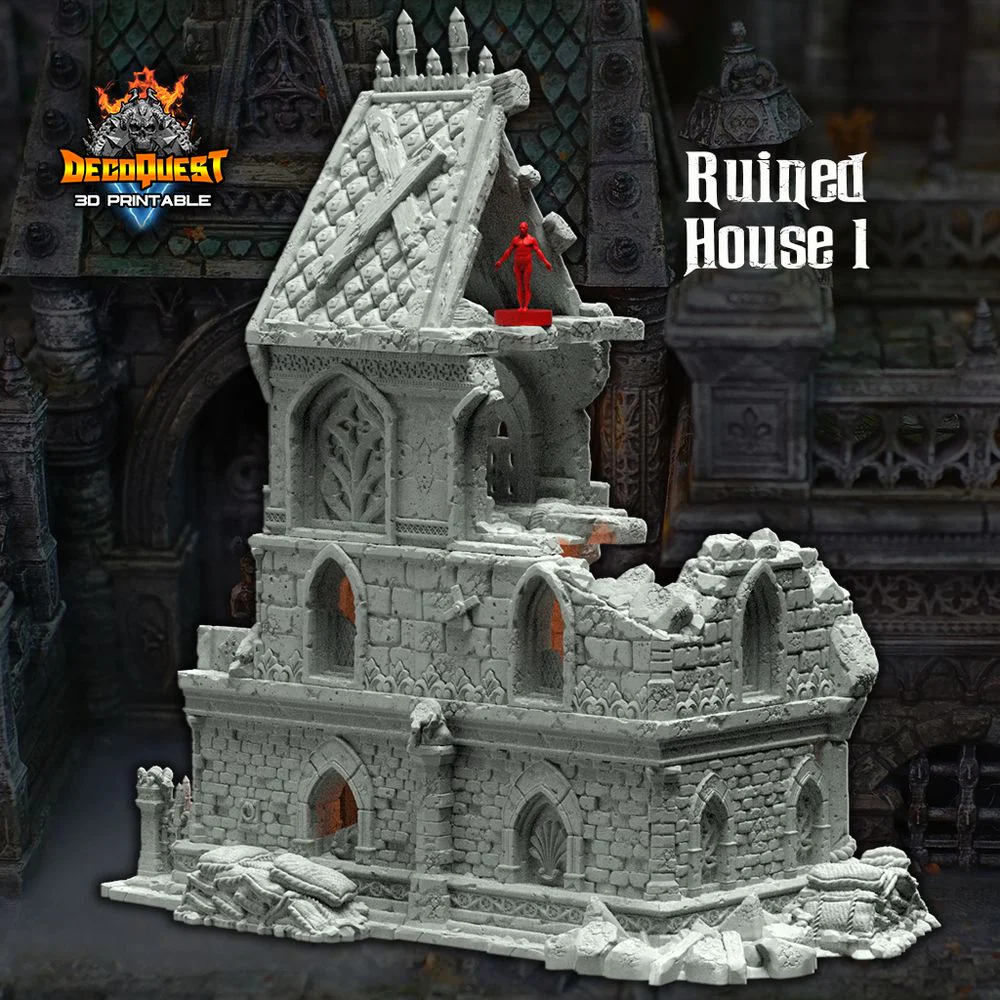 Ruined noble house 1 - Image 5