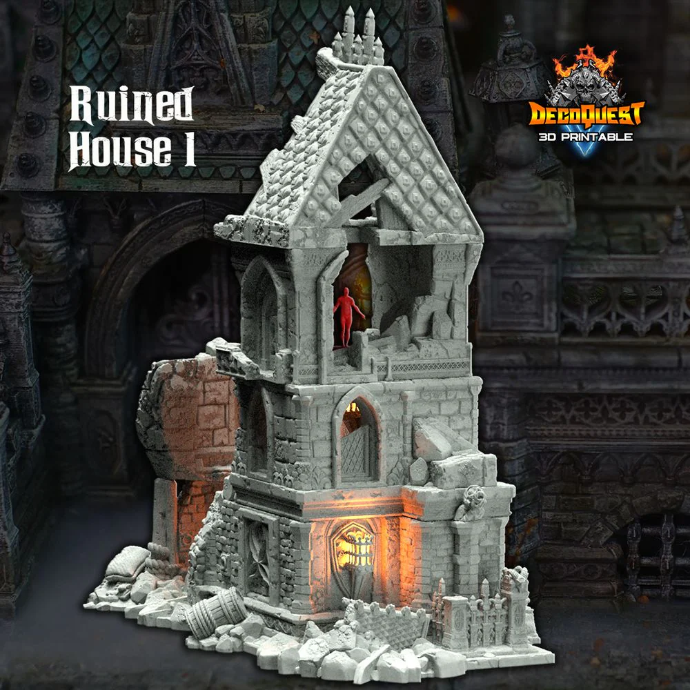 Ruined noble house 1 - Image 7
