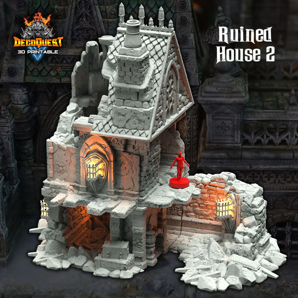Ruined noble house 2 - Image 6
