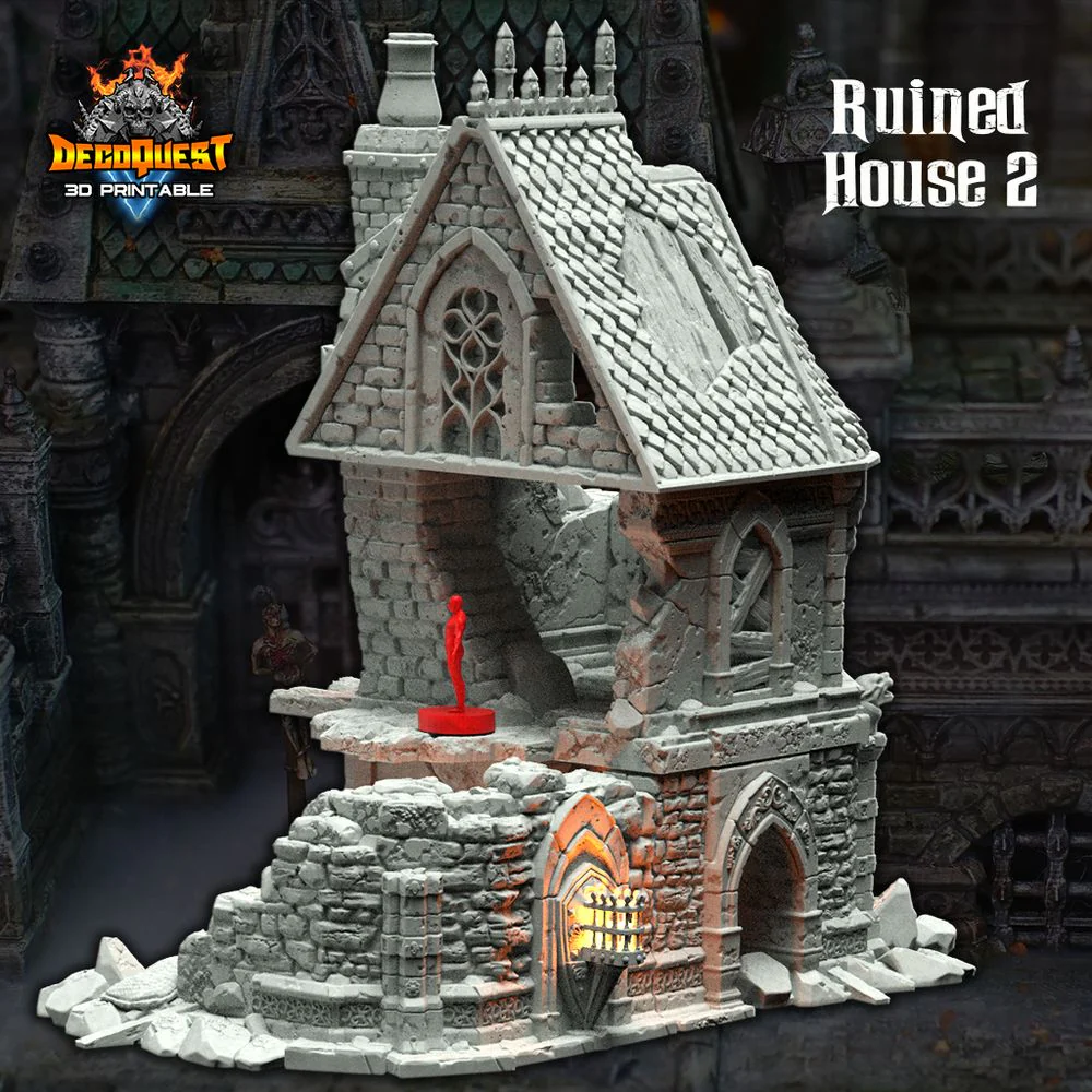 Ruined noble house 2 - Image 7