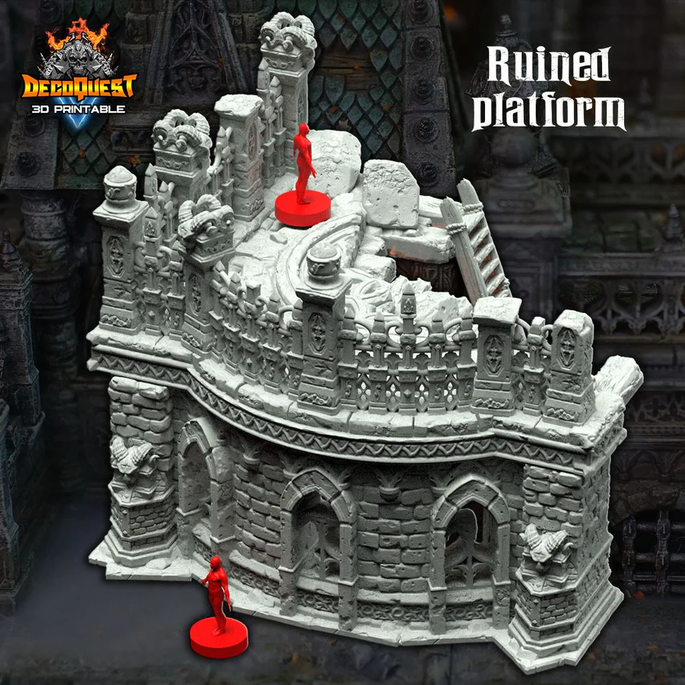 Ruined platform - Image 4