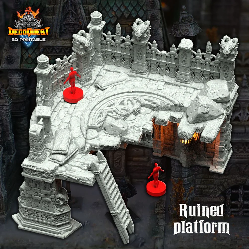 Ruined platform - Image 6