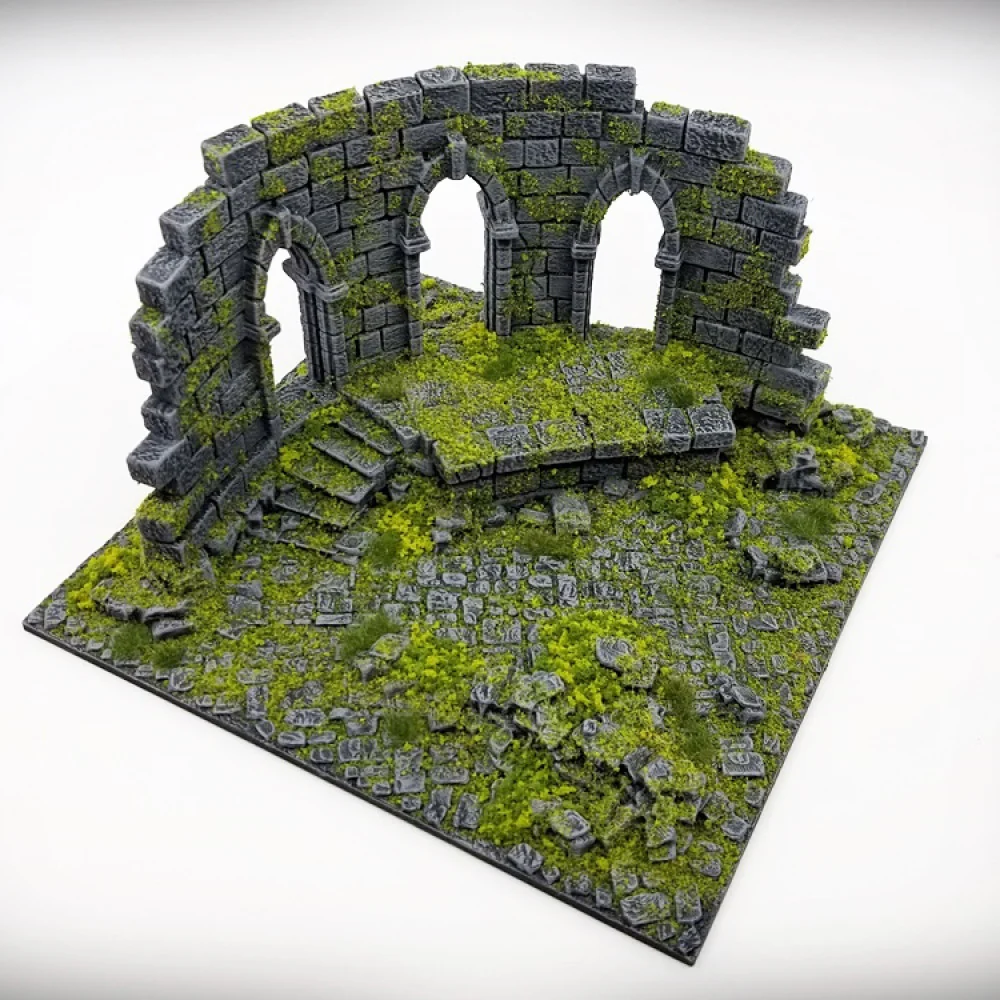 Ruined Temple Wall Tile C - Image 4