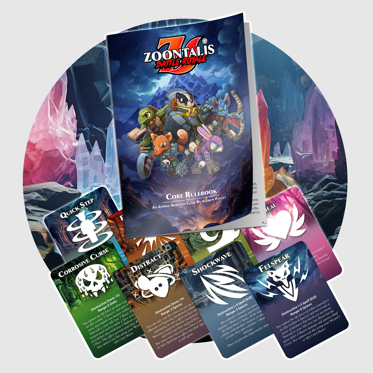 Rulebook & Spell Cards