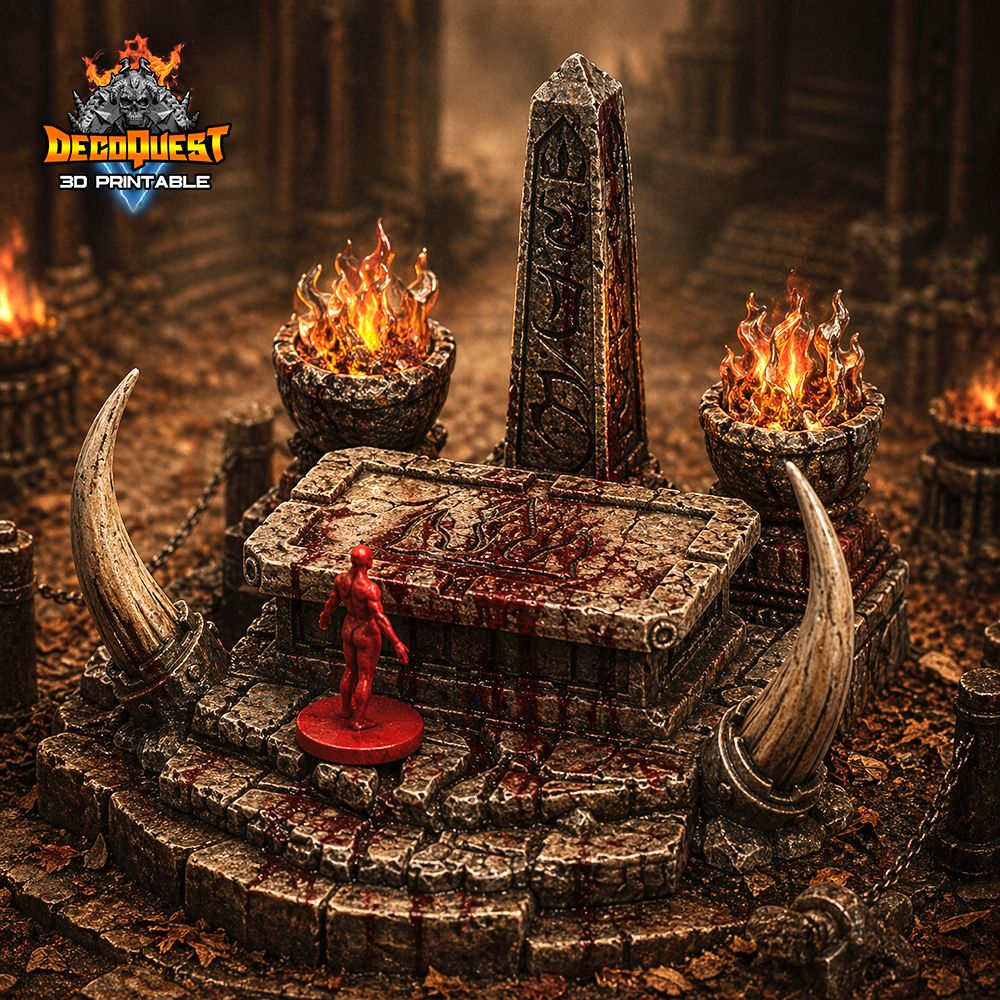 Sacrificial altar