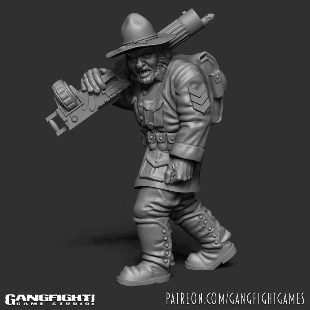 Sarge - Ogre War Hero
