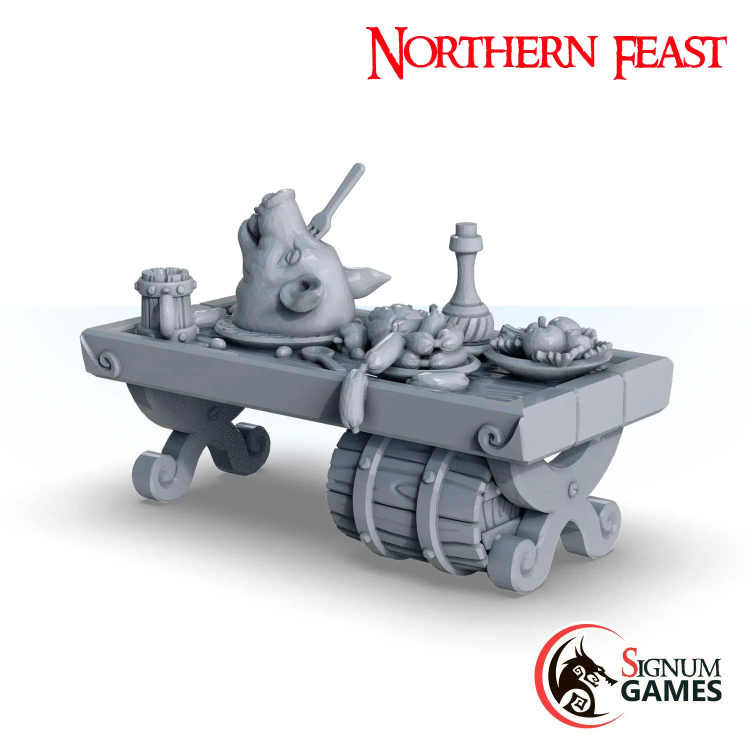 Scenery Elements from Vikings Feast (32mm scale) - Image 2