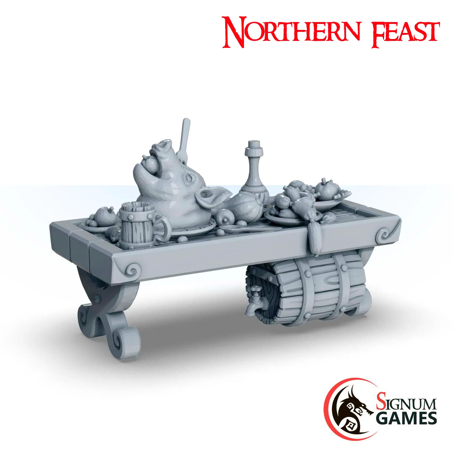 Scenery Elements from Vikings Feast (32mm scale) - Image 3
