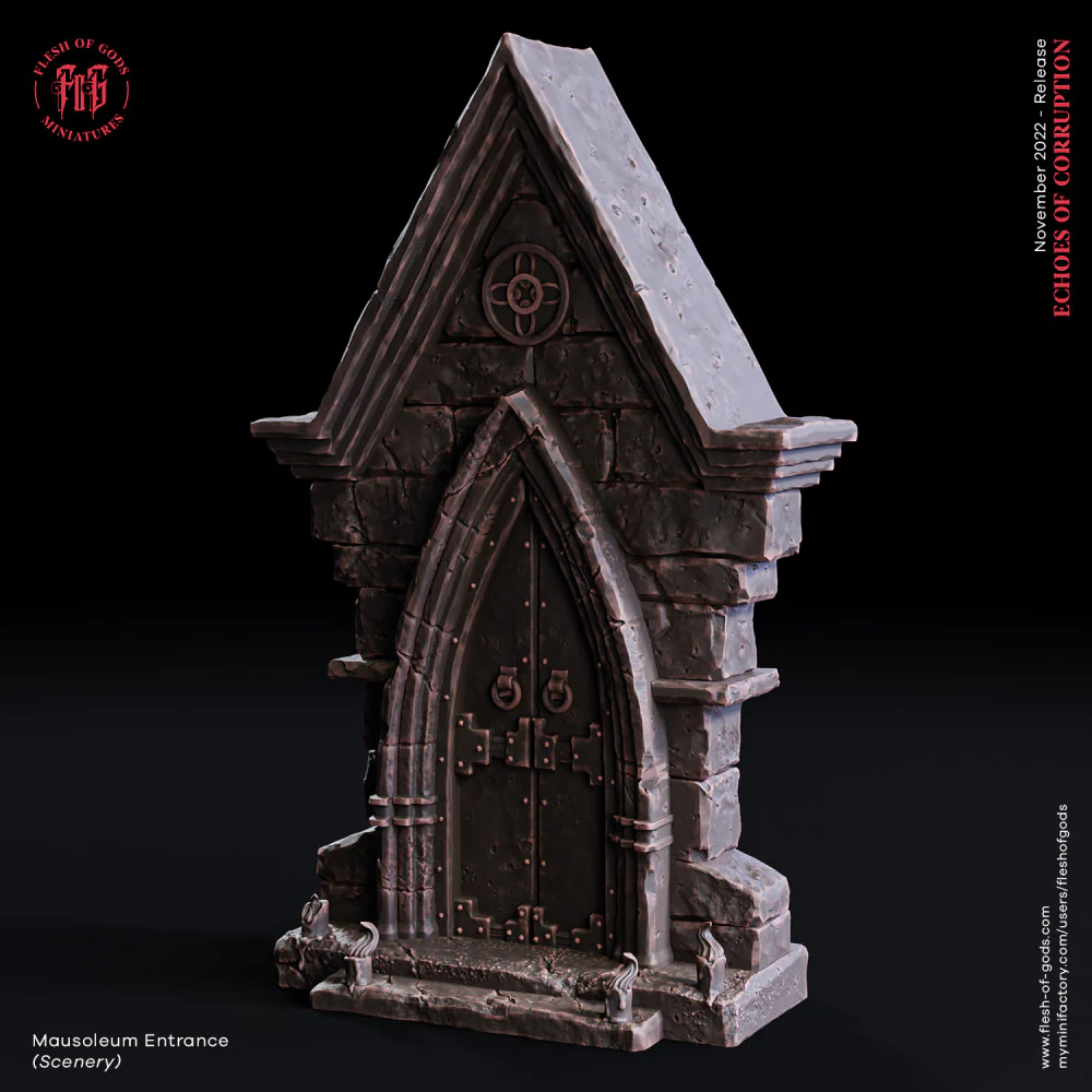 Scenery - Mausoleum Entrance