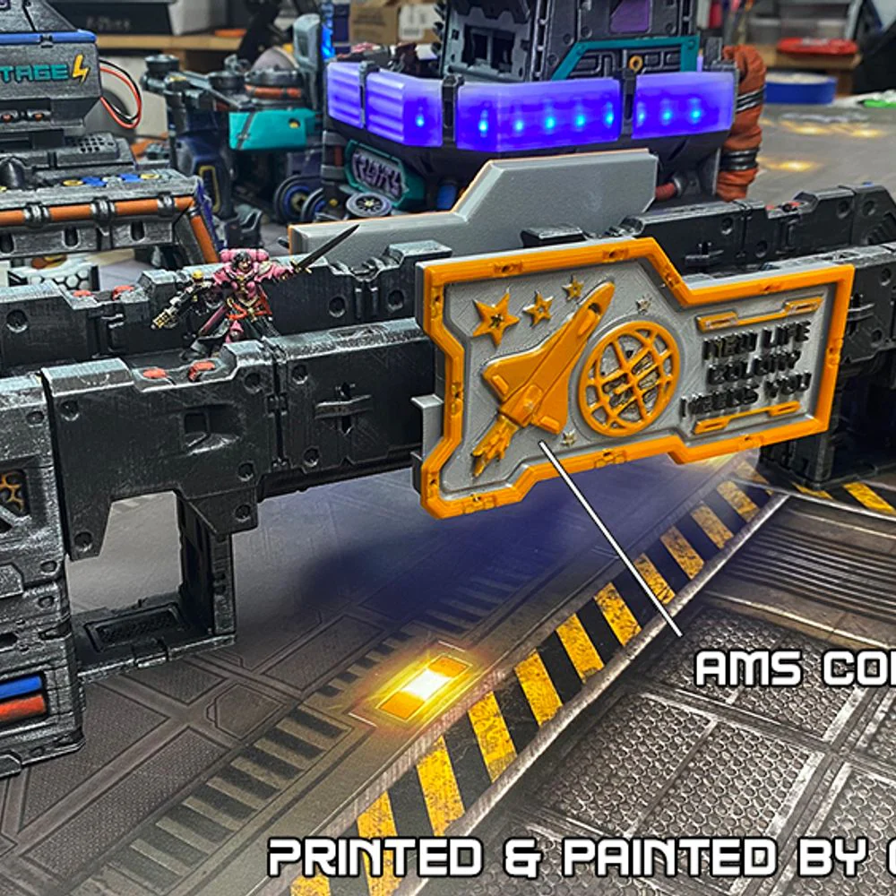 Sci-fi / Cyberpunk cross road platform - Image 3