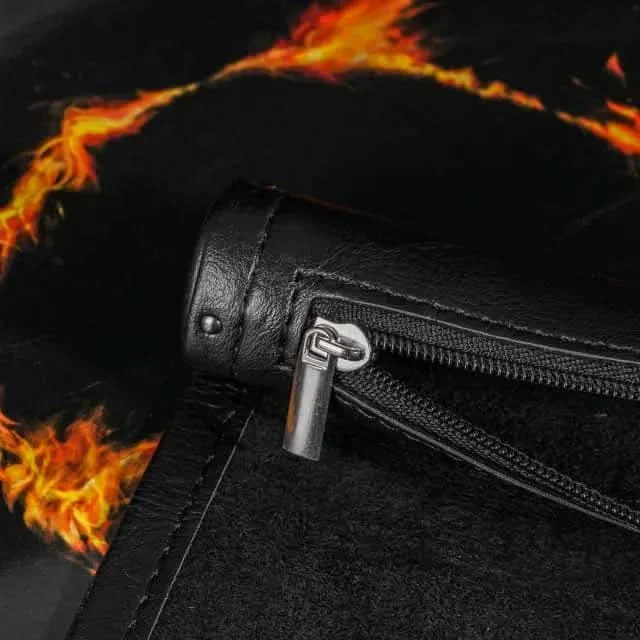 Scroll of Holding (Black) | Vegan Leather Dice Mat - Image 5