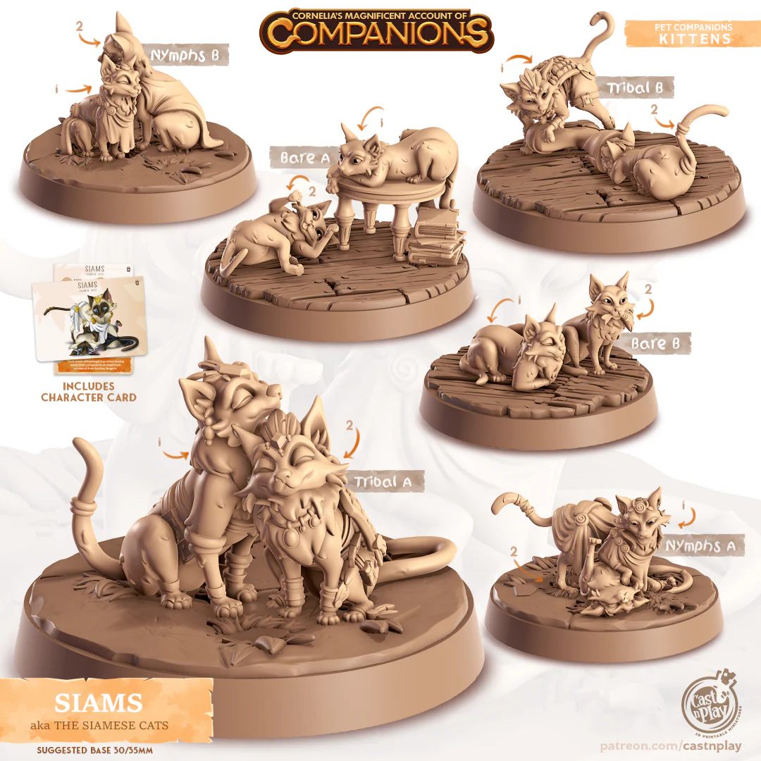 Siams (Siamese Cat)