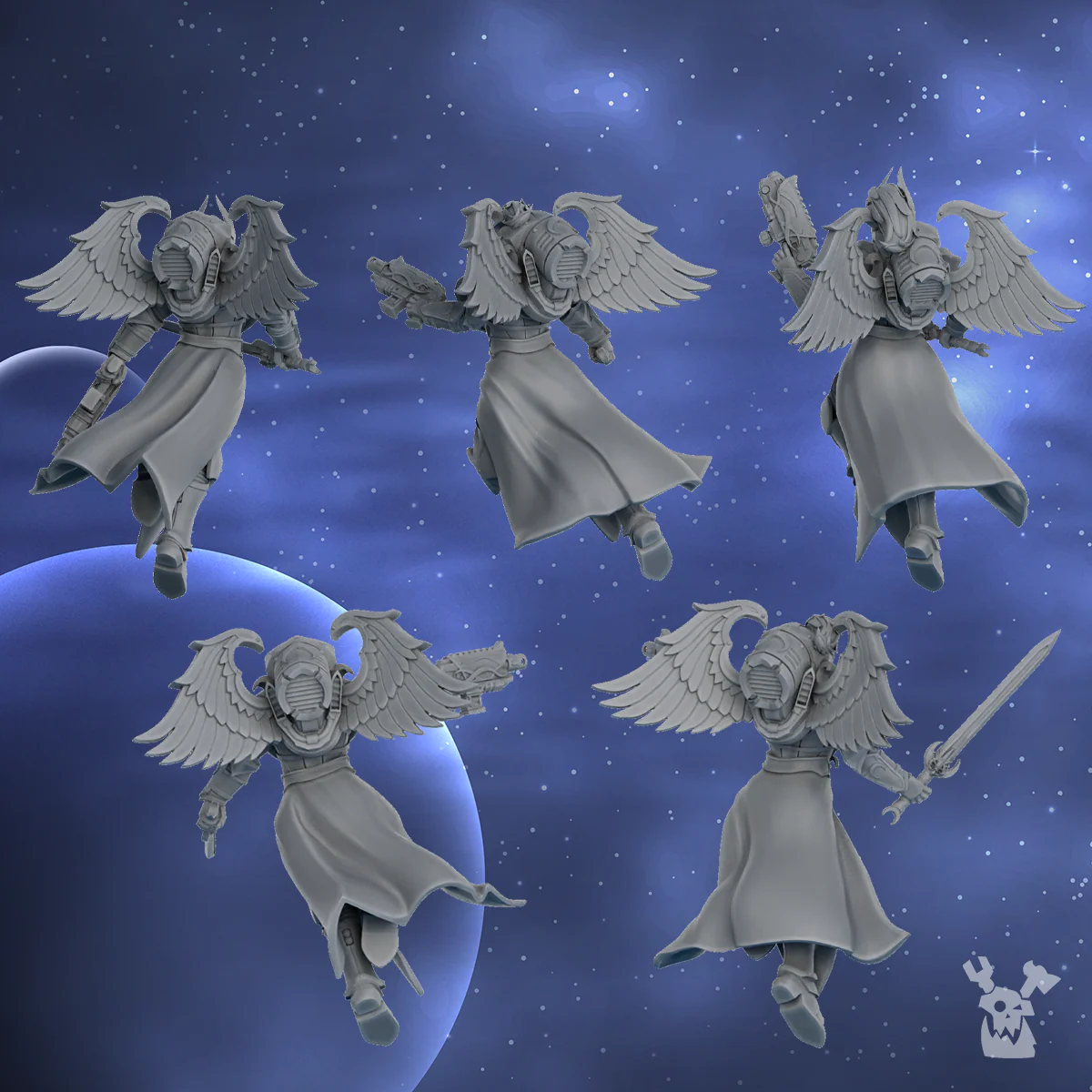 Silver Guards Squad x5 (spears) - Image 2