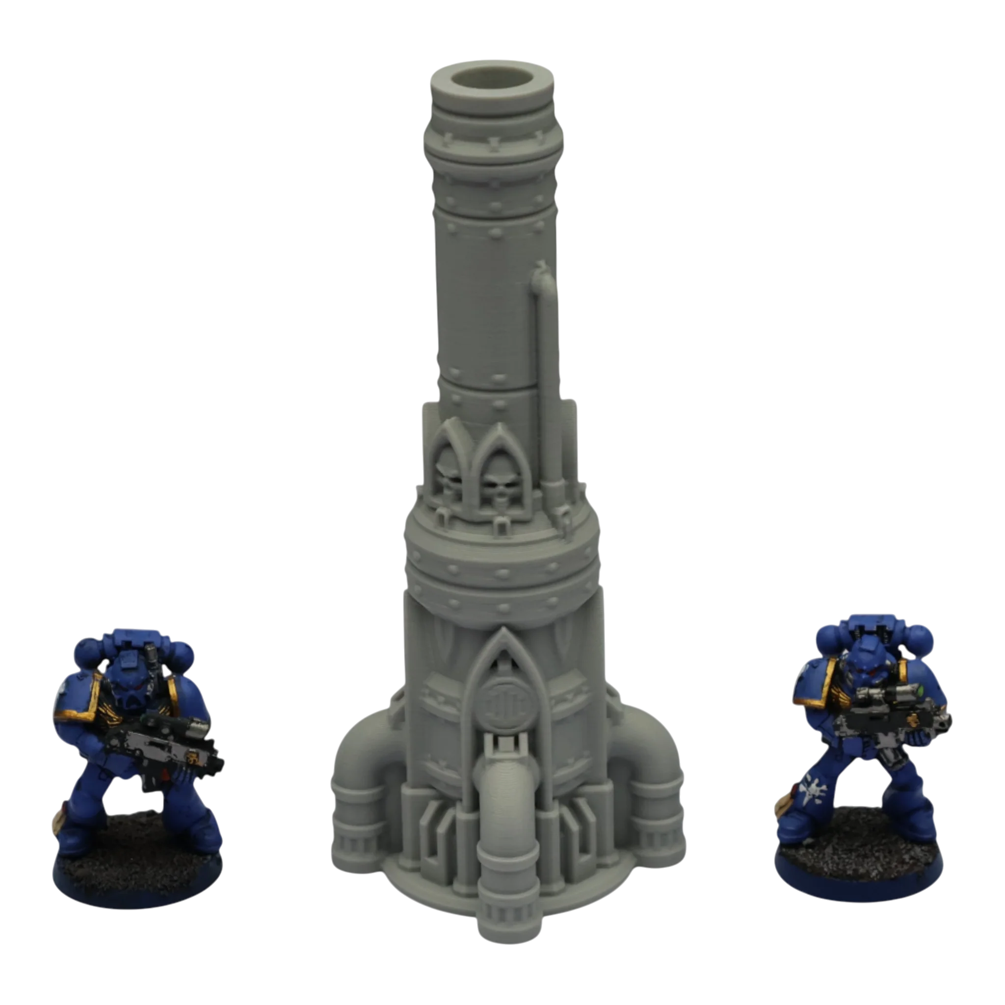 Single Smokestack - 28mm Wargaming Scatter Terrain Scenery Tabletop Grimdark - Image 3