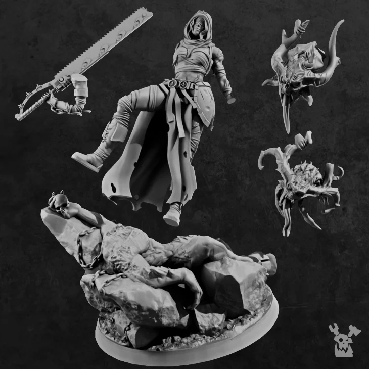 Sister Executioner 70mm (true scale) - Image 3