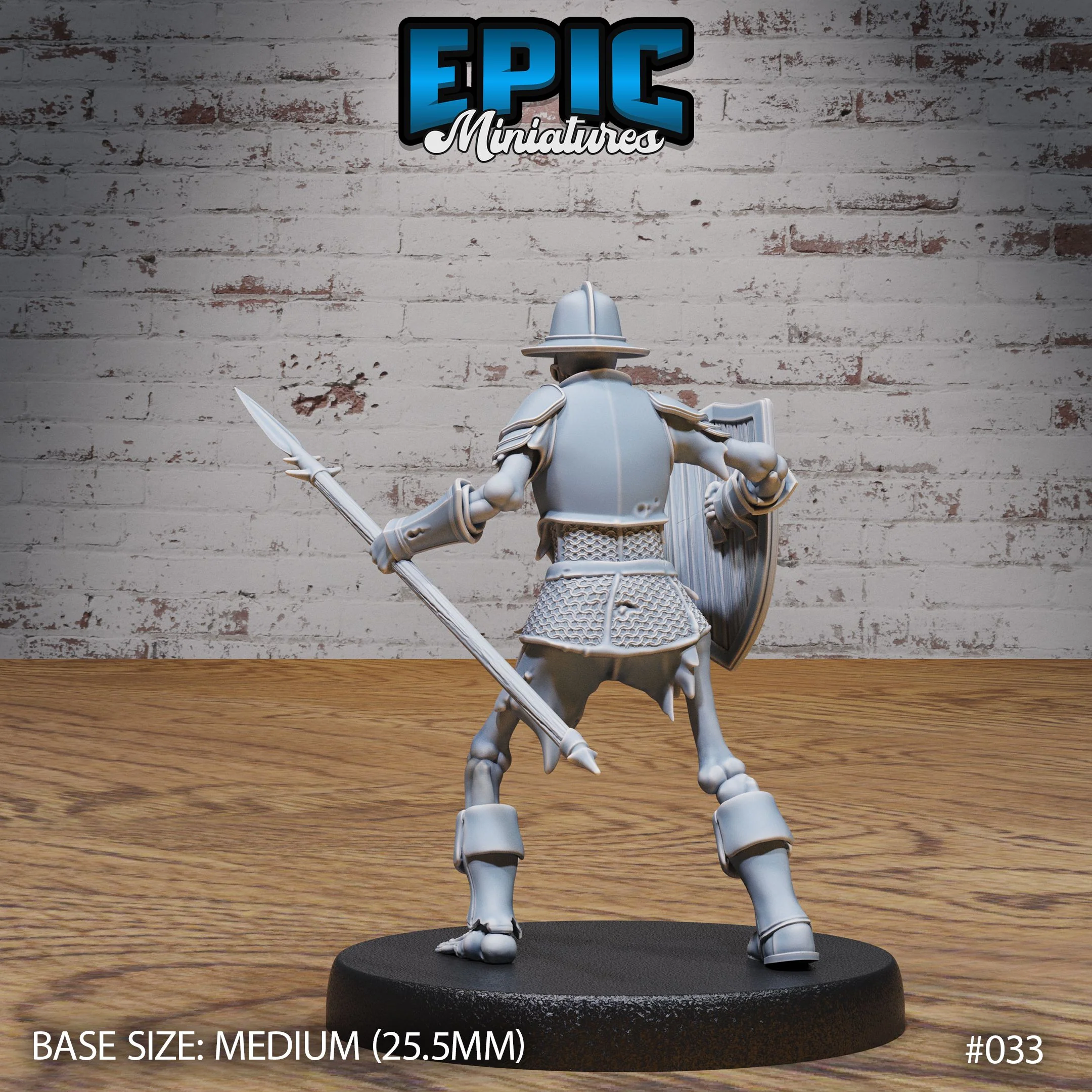 Skeleton Army Spear & Shiel - Image 2