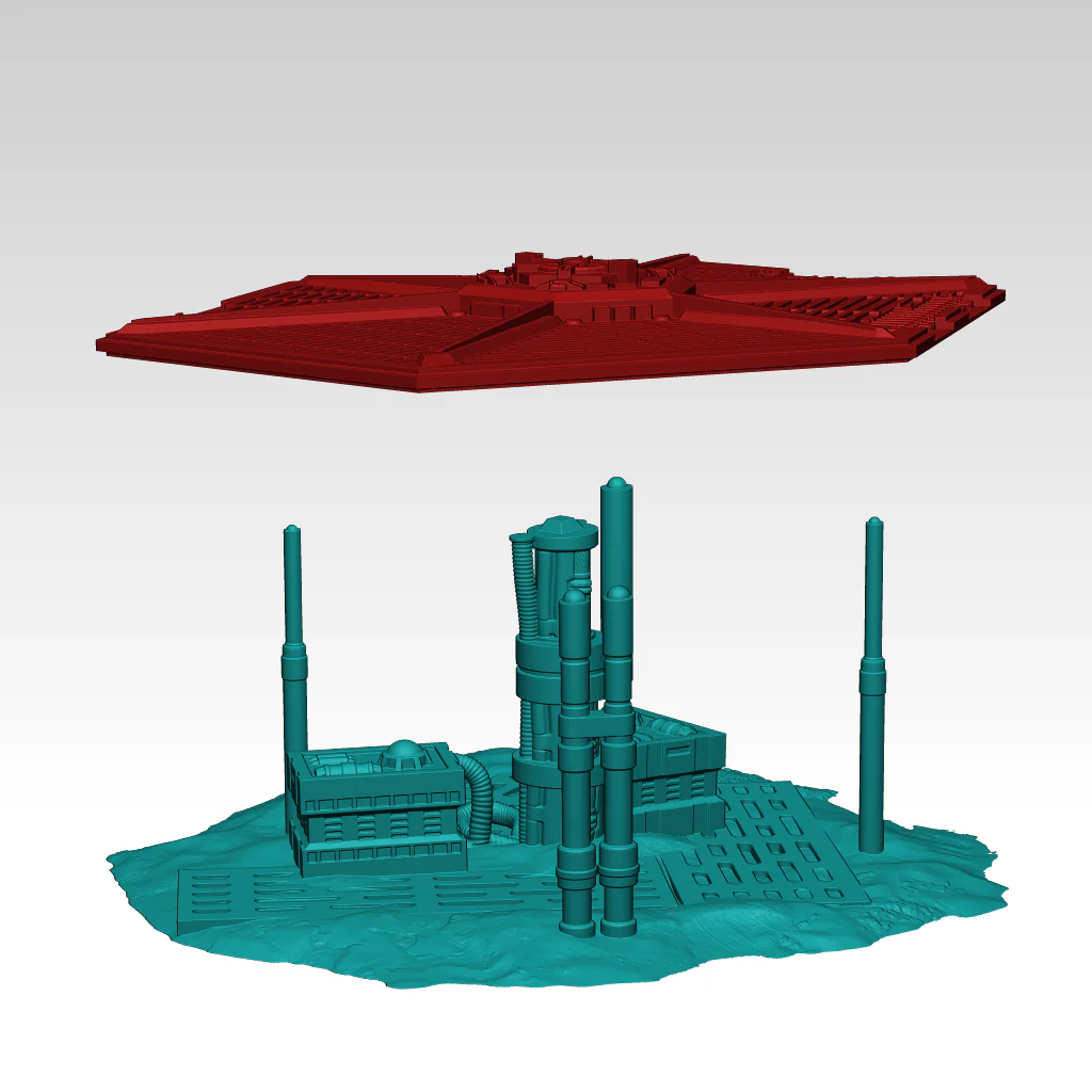 Solar Array - A Distant Outpost - Multiverse - Terrain Wargaming D&D DnD - Image 4
