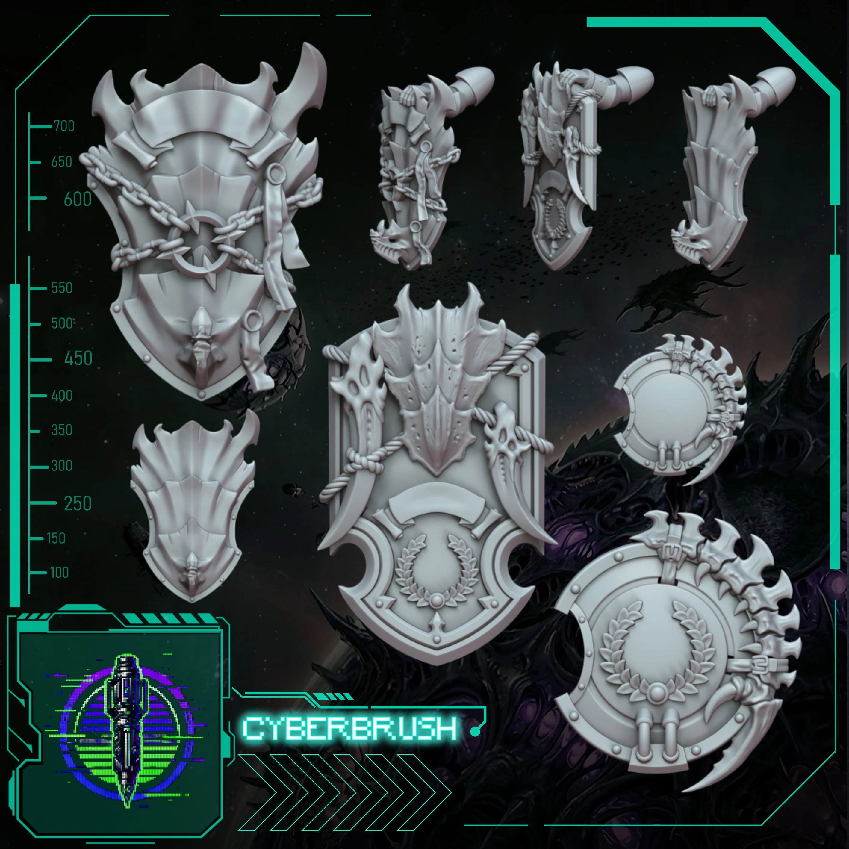 Space Bug Hunters Shields
