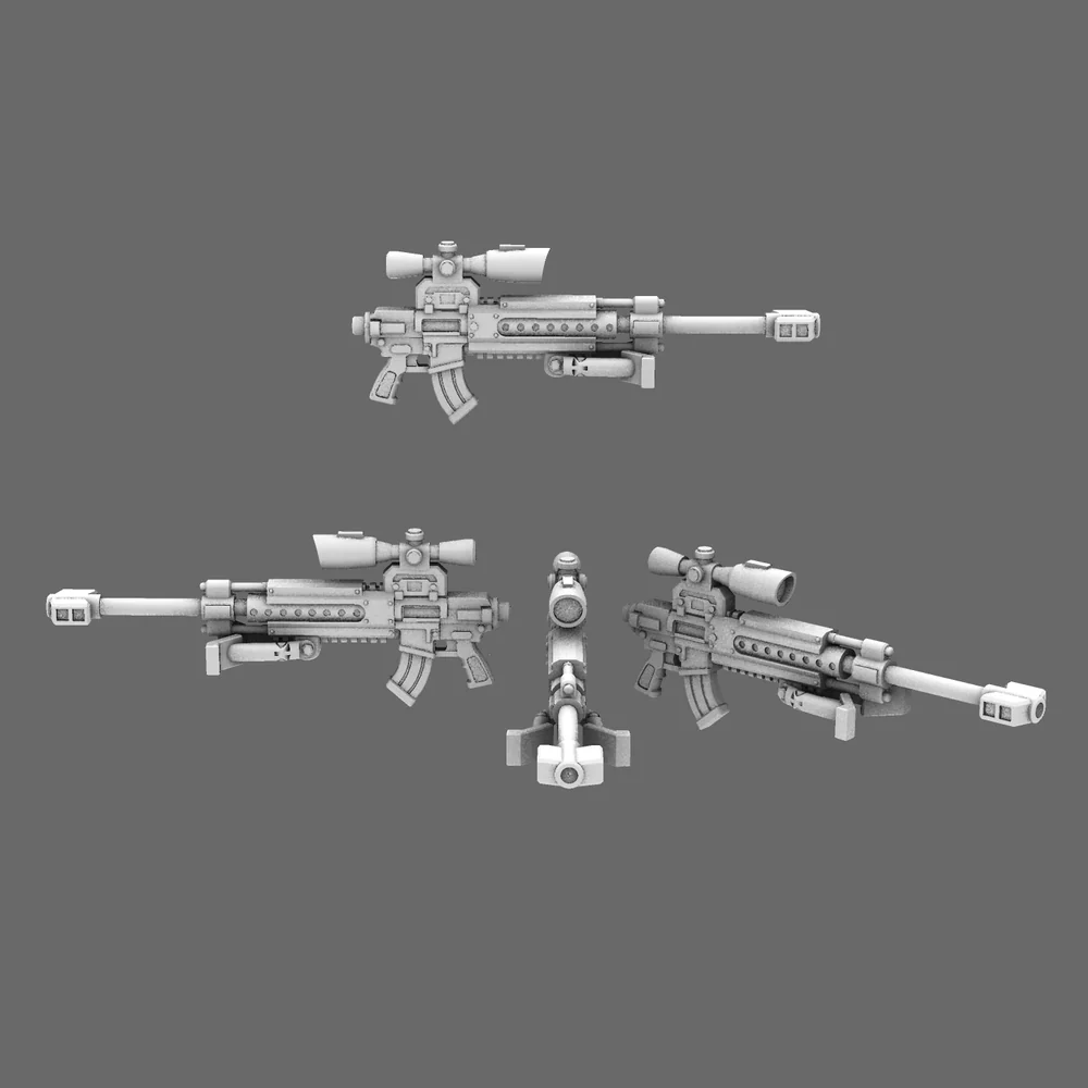 Space Knights AR Style Sniper Rifle NOHAND X 10