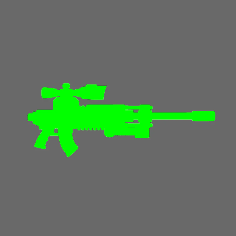 Space Knights AR Style Sniper Rifle NOHAND X 10 - Image 4