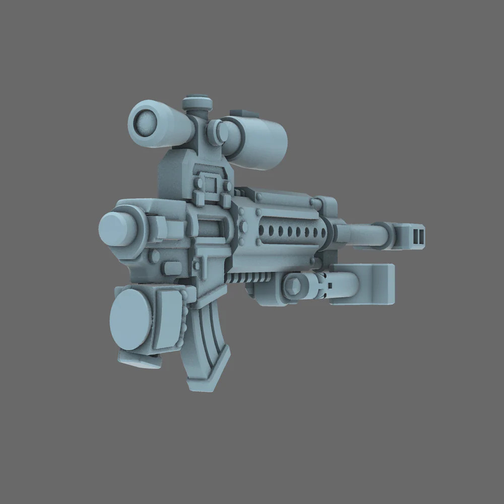 Space Knights AR Style Sniper Rifle RIGHT X 10 - Image 3