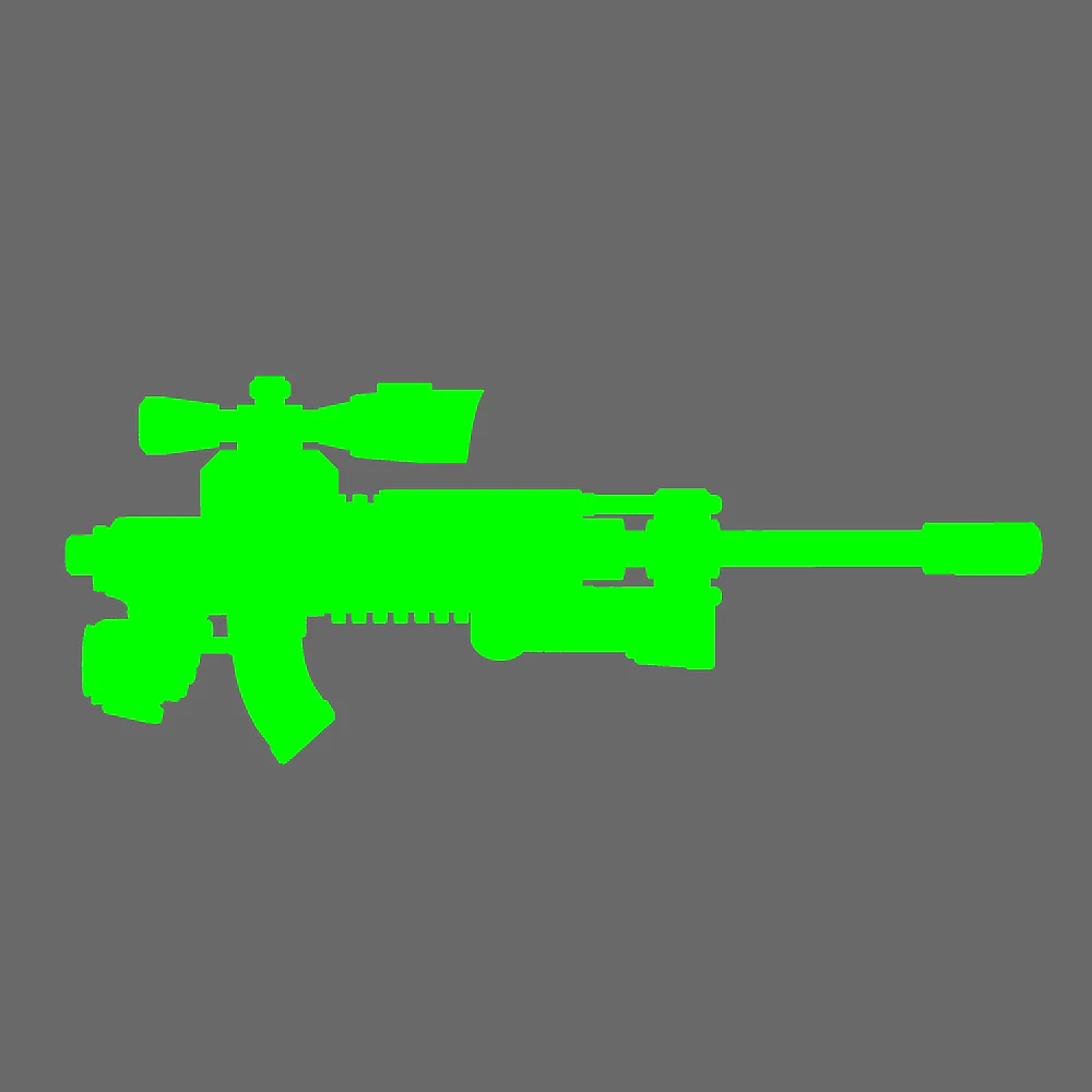 Space Knights AR Style Sniper Rifle RIGHT X 10 - Image 4