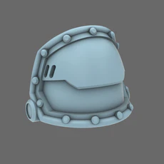 Space Knights V2 Metal Storm Shoulder Pads Type A - Image 3