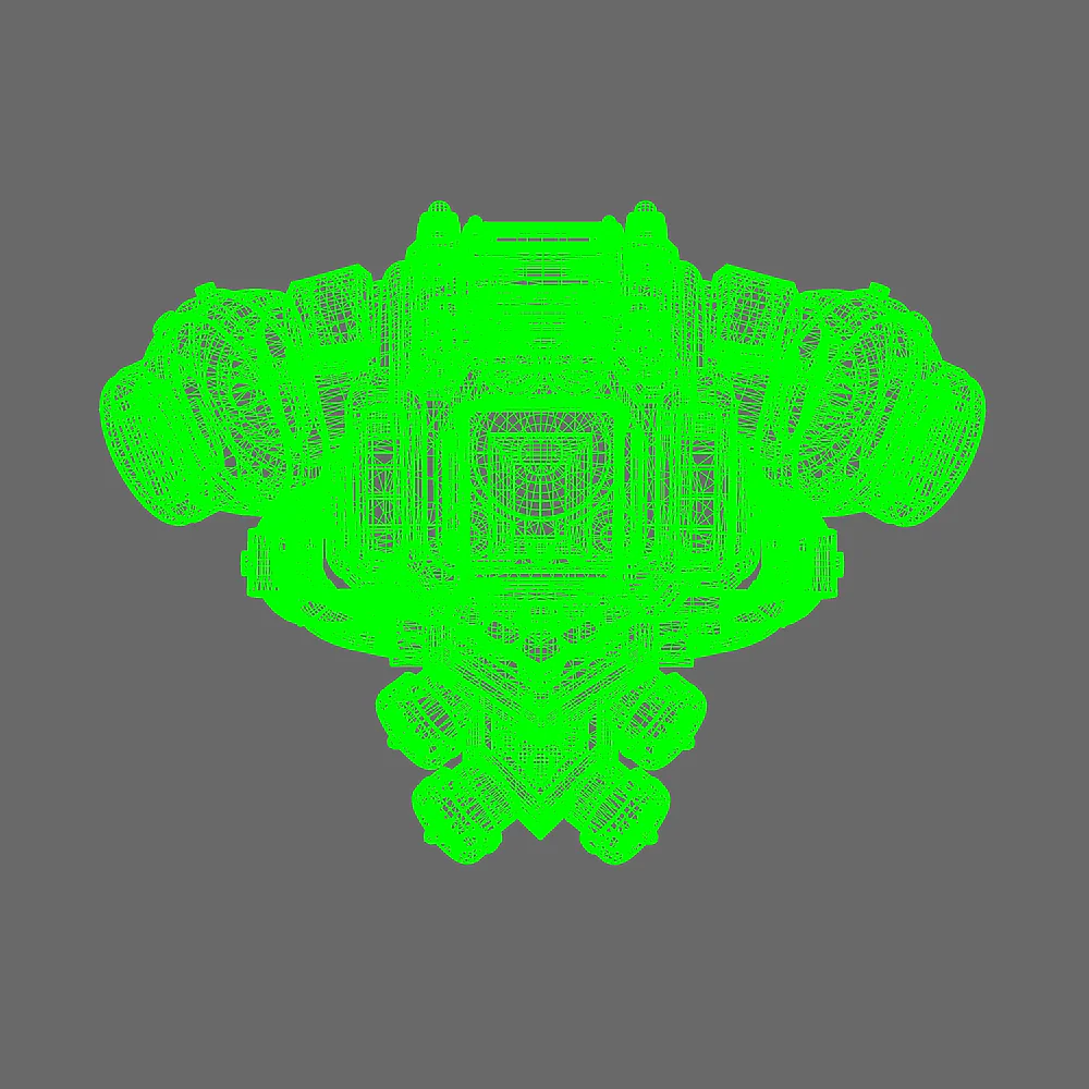 Space Knights V4 Savage Backpack - Image 4