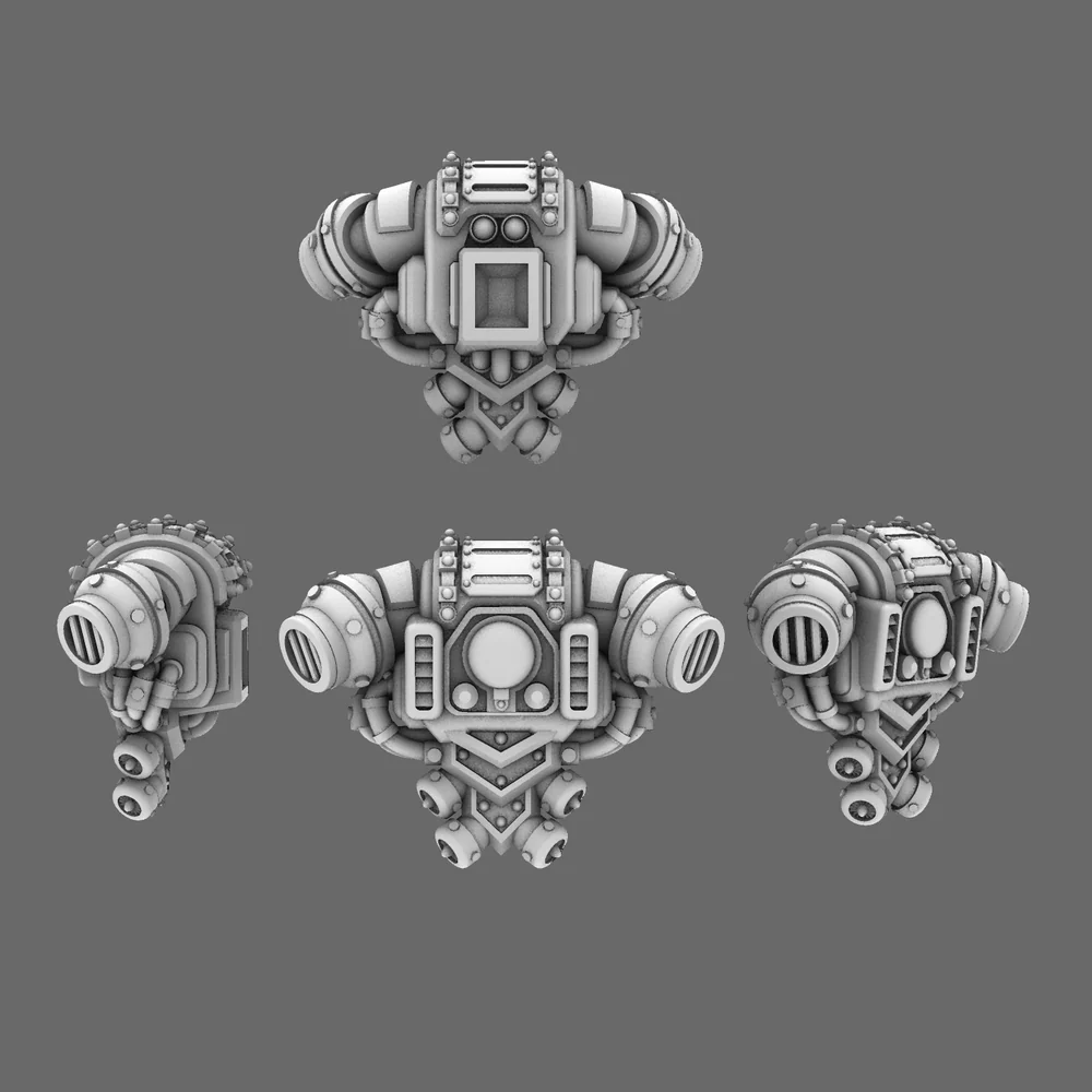 Space Knights V4 Savage Backpack X 10