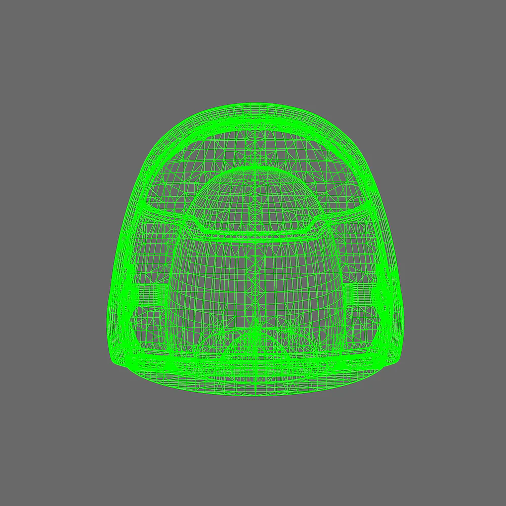 Space Knights V4 Savage Plain Shoulder Pads Type B - Image 4