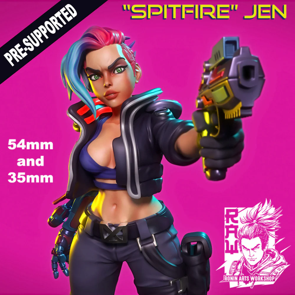 Spitfire Jen - STL only